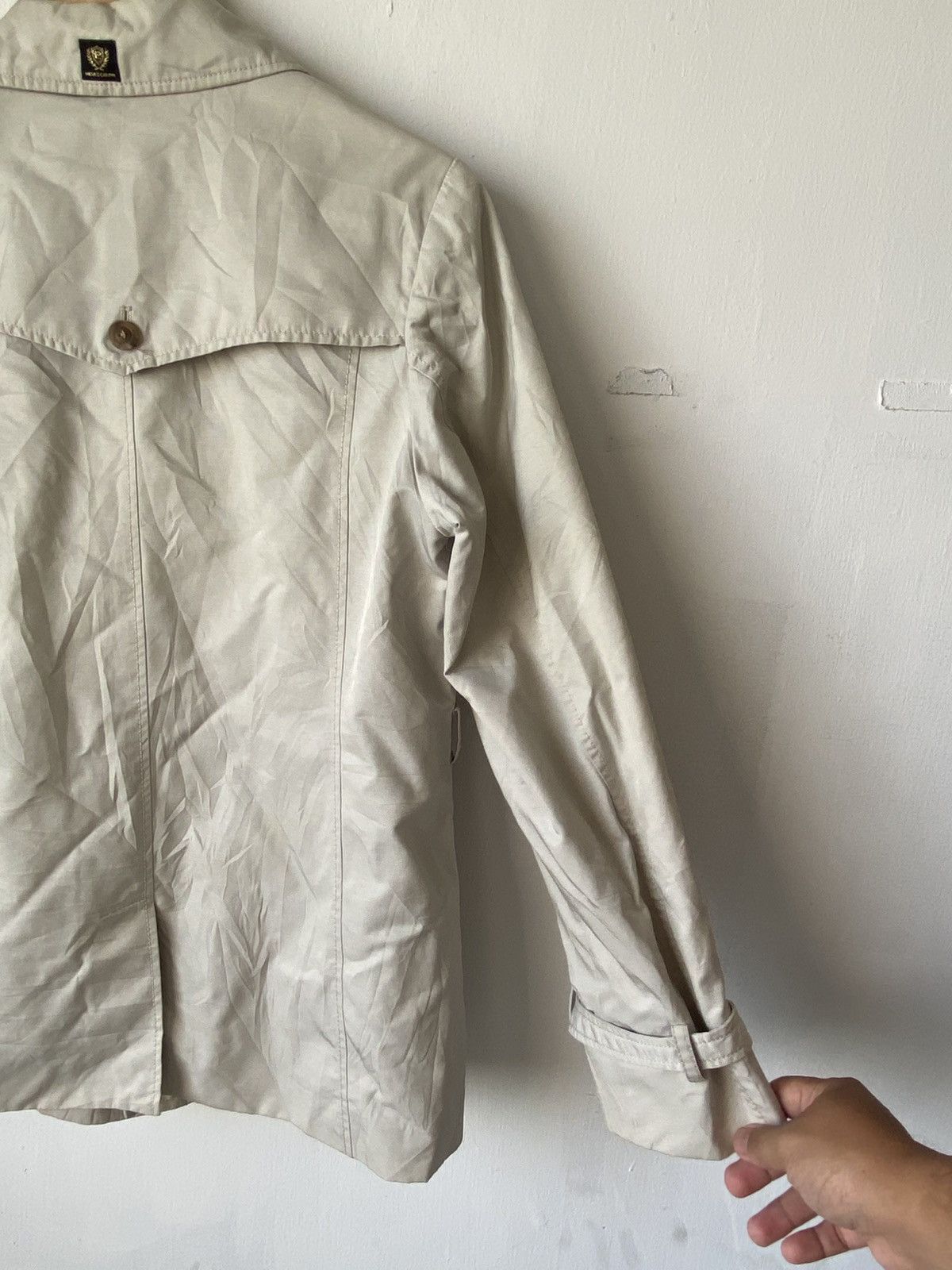 Japanese Brand × Pierre Cardin Pierre Cardin Trench Jacket Stylish & Lightweight Outerwear Size 40L - 18 Thumbnail