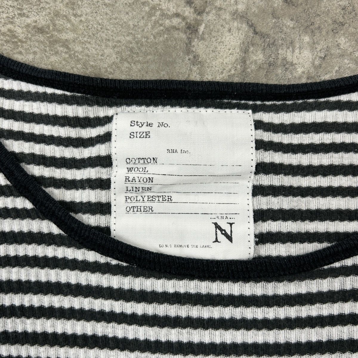 If Six Was Nine × Japanese Brand × Seditionaries 1990s Rna Inc - Striped Tee Size XS / US 0-2 / IT 36-38 - 10 Thumbnail
