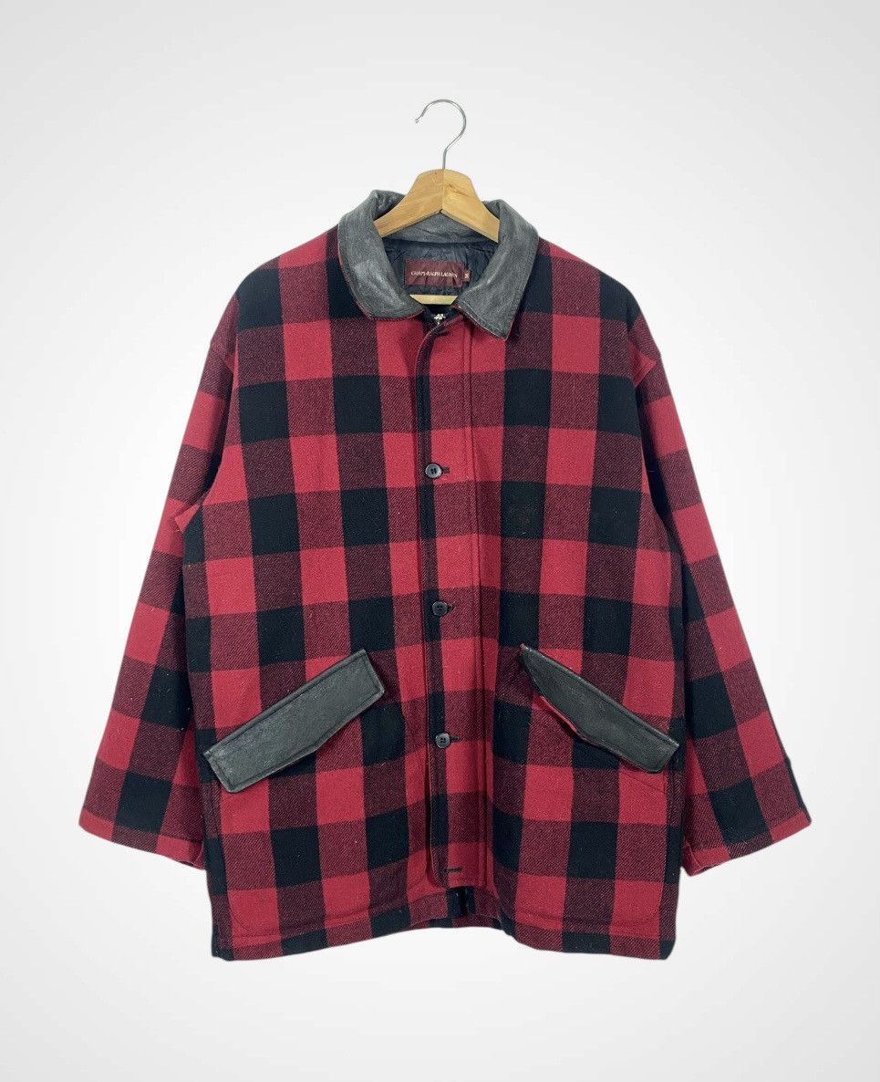 Chaps Ralph Lauren Vintage Chaps Ralph Lauren Checkered Wool Jacket Size US M / EU 48-50 / 2 - 1 Thumbnail