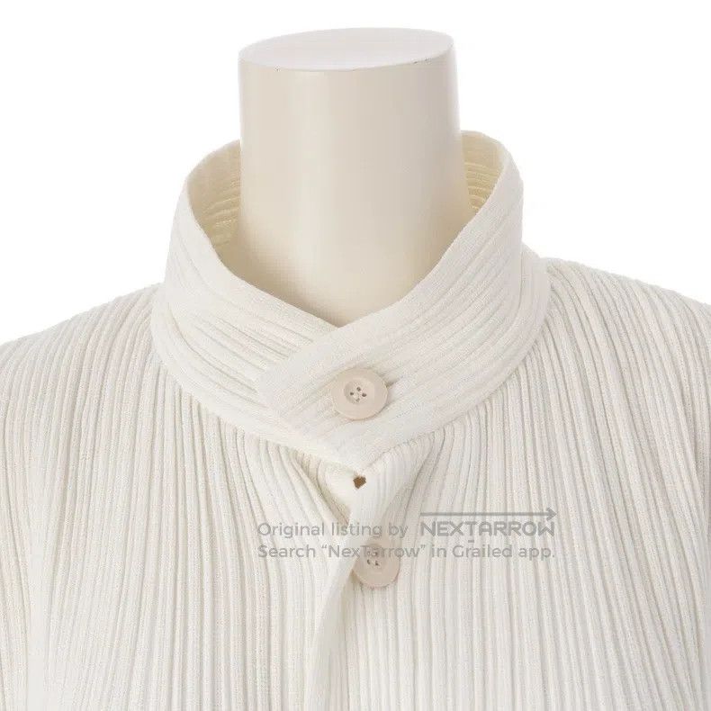 Issey Miyake Issey Miyake White Coat Size M / US 6-8 / IT 42-44 - 5 Thumbnail