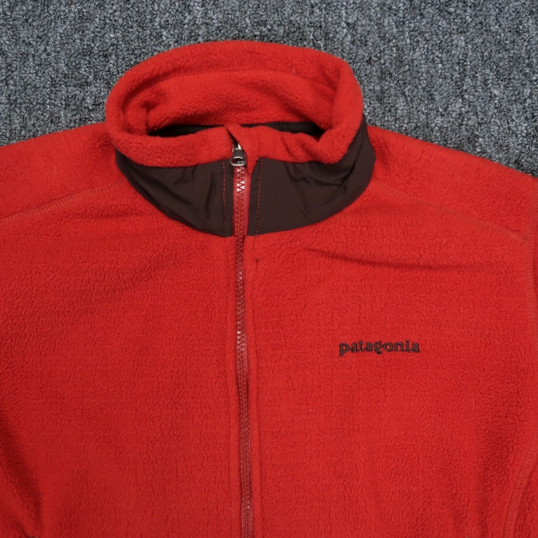 Patagonia VINTAGE Patagonia Jacket Womens S Red R3 Radiant Fleece Full Zip Pockets Outdoors Size S / US 4 / IT 40 - 2 Thumbnail