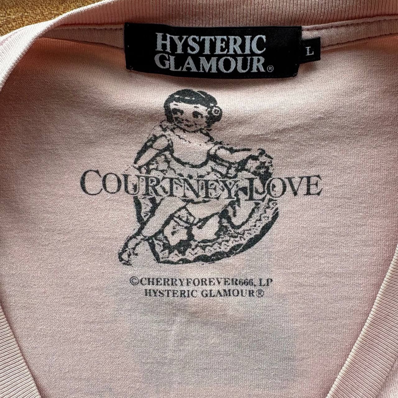 Hysteric Glamour Hysteric Glamour X Courtney Love Graphic Tshirt Size US L / EU 52-54 / 3 - 10 Thumbnail
