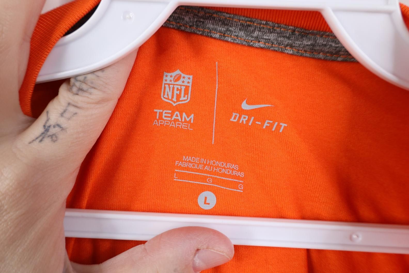 Nike Nike NFL Cleveland Browns Football Short Sleeve T-Shirt Size US L / EU 52-54 / 3 - 8 Thumbnail