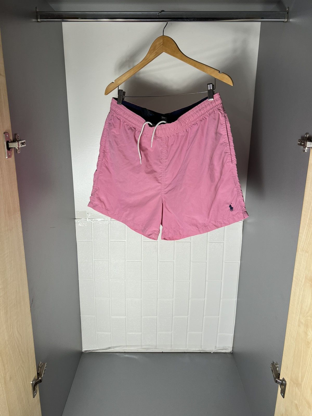 Polo Ralph Lauren VINTAGE POLO RALPH LAUREN RETRO NYLON DESIGNER SHORTS Y2K Size US 32 / EU 48 - 11 Thumbnail