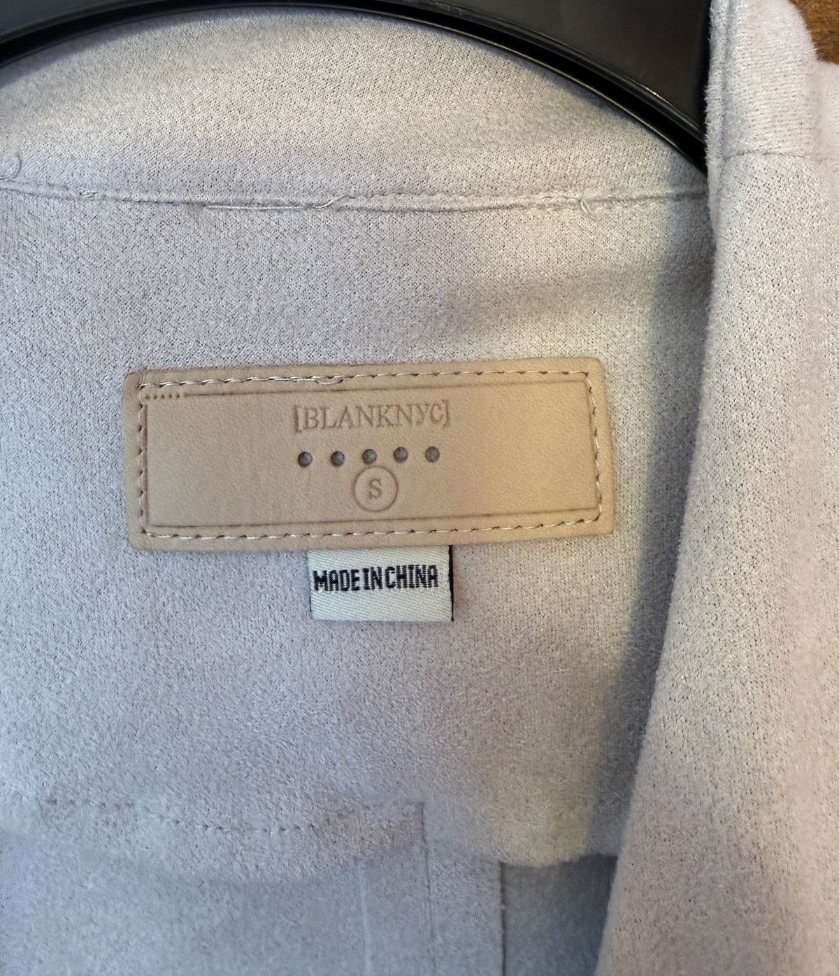 BLANKNYC Blank NYC Women’s Beige Microfiber Drawstring Tie Jacket Size S / US 4 / IT 40 - 2 Thumbnail