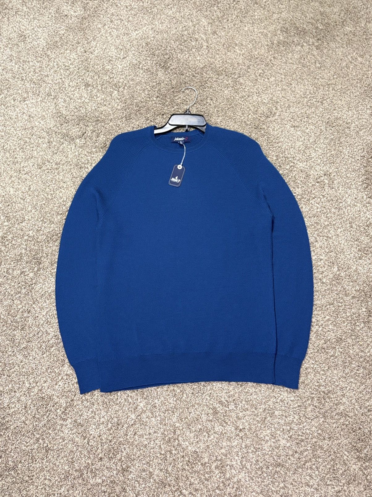 johnnie-O NWT Johnnie-O Medlin-SMS Sweater Men’s Medium Crewneck Blue Size US M / EU 48-50 / 2 - 1 Thumbnail