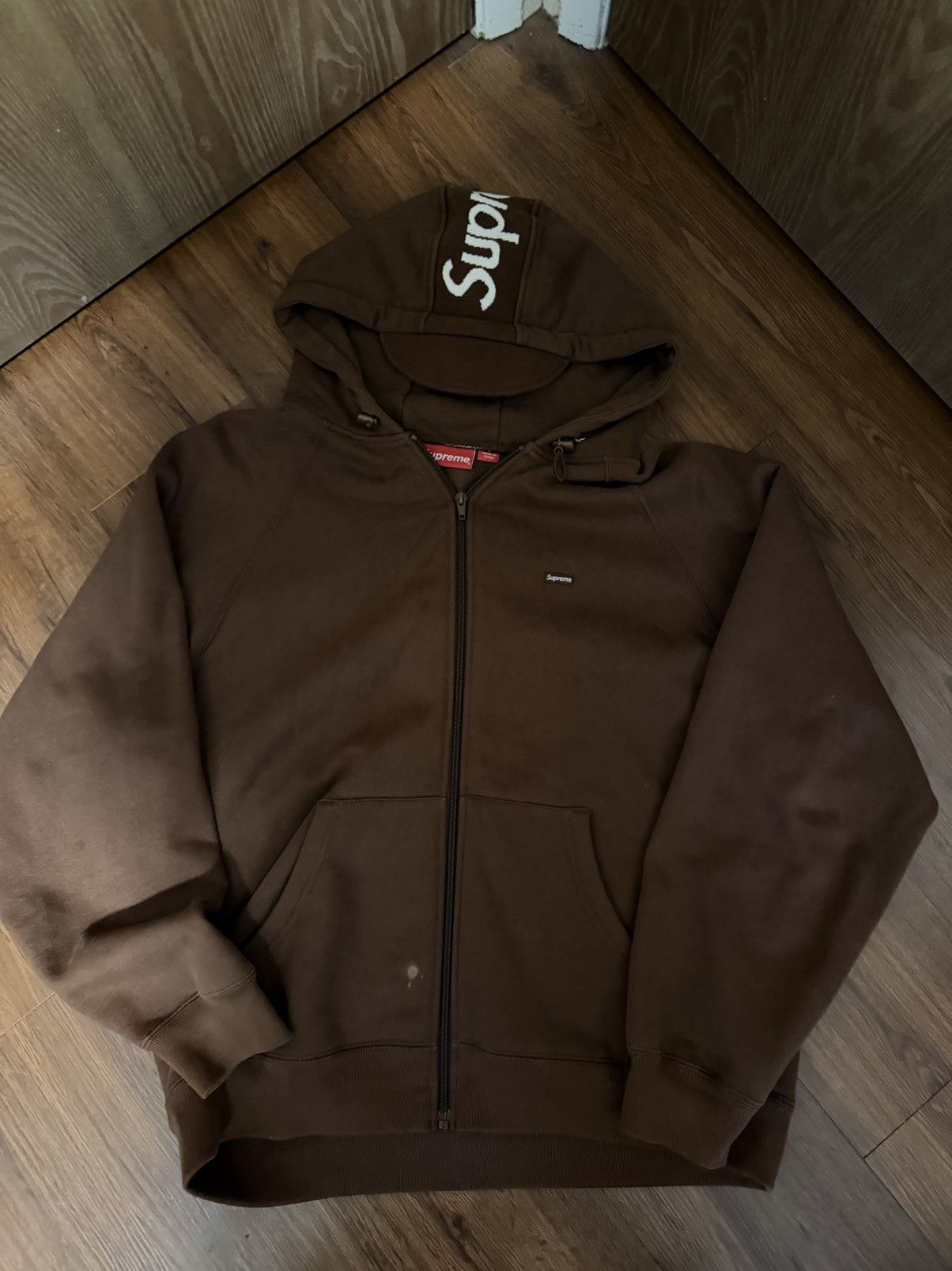 Supreme FW22 SUPREME BRIM HOODED ZIP UP SWEATSHIRT Size US M / EU 48-50 / 2 - 1 Thumbnail