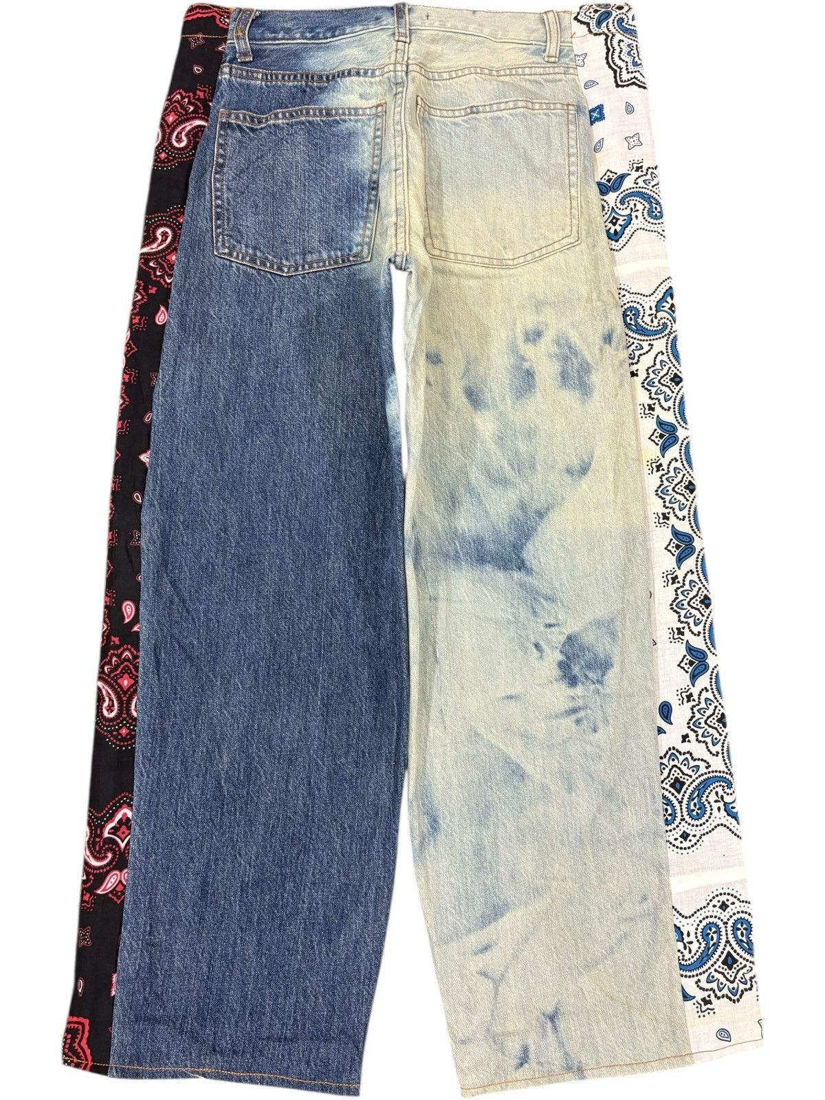 Uniqlo Vintage Uniqlo Lemaire Custom Hybrid Baggy Jeans Size US 33 - 2 Thumbnail