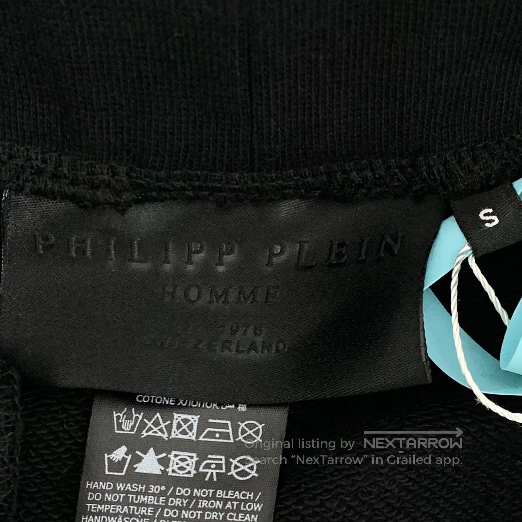 Philipp Plein Philipp Plein size S Black cotton casual long pants with s Size US 27 - 7 Thumbnail