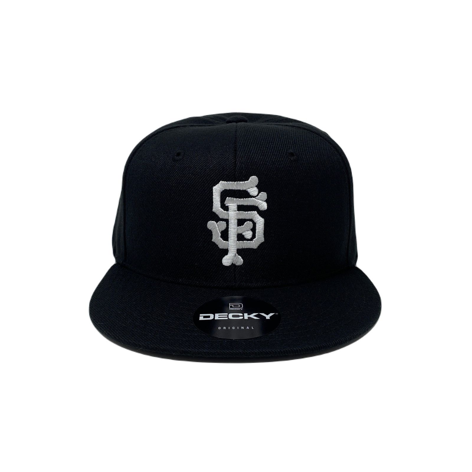 Other San Francisco Bones Snapback Hat All Black Size ONE SIZE - 2 Thumbnail