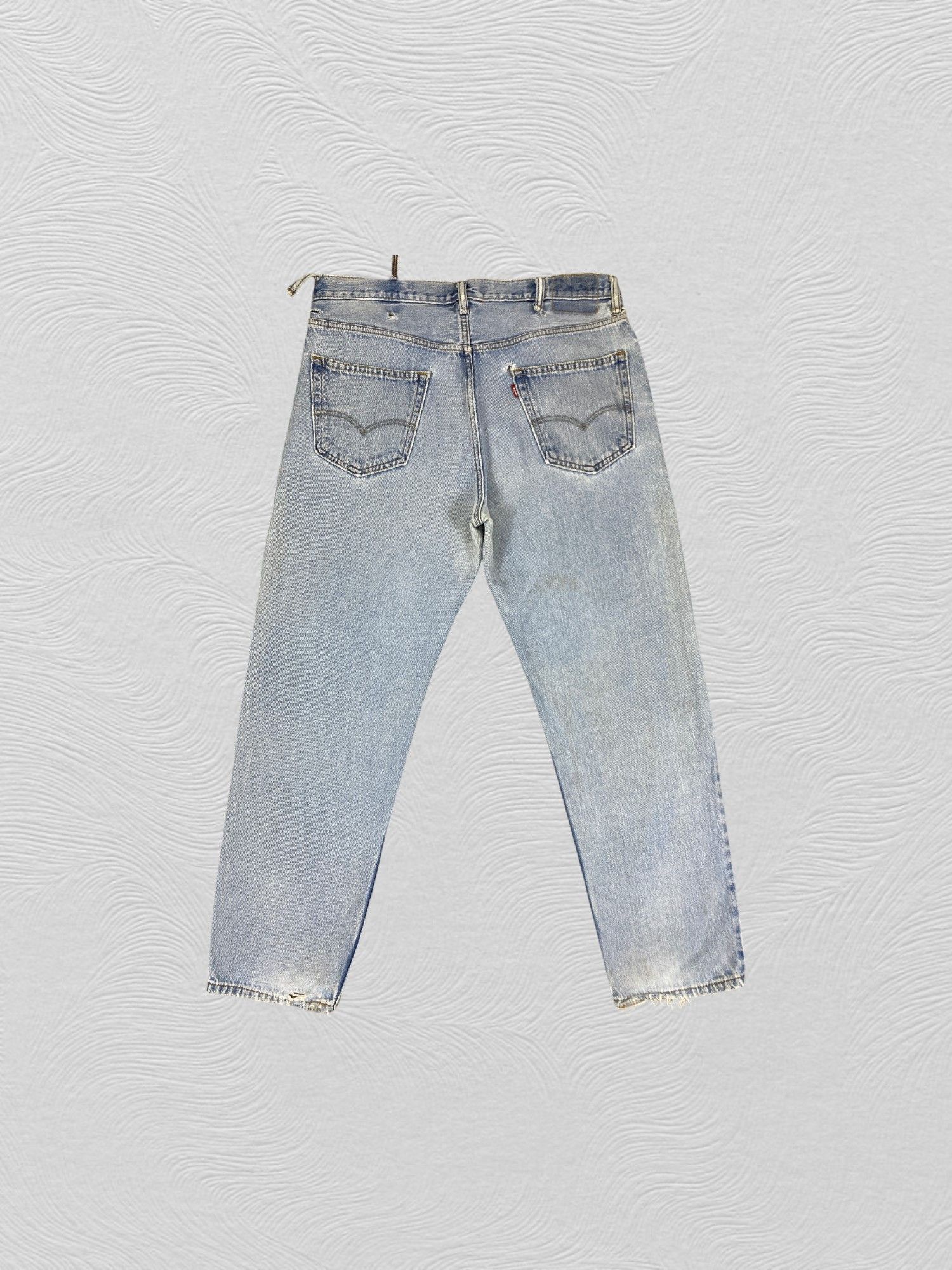Japanese Brand Light Blue Vintage Levi's Jeans 38x31.5 Denim -JN1452 Size US 38 / EU 54 - 2 Thumbnail