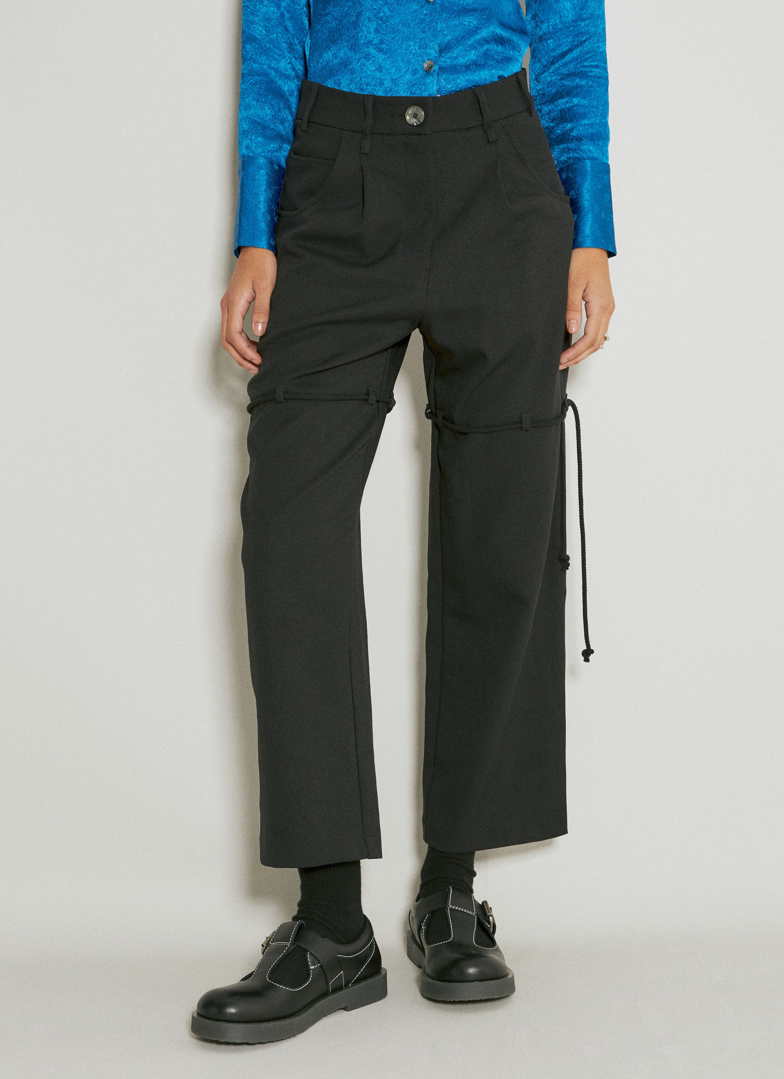 Song For The Mute Straight Leg Suit Pants Size 32" / US 10 / IT 46 - 1 Thumbnail