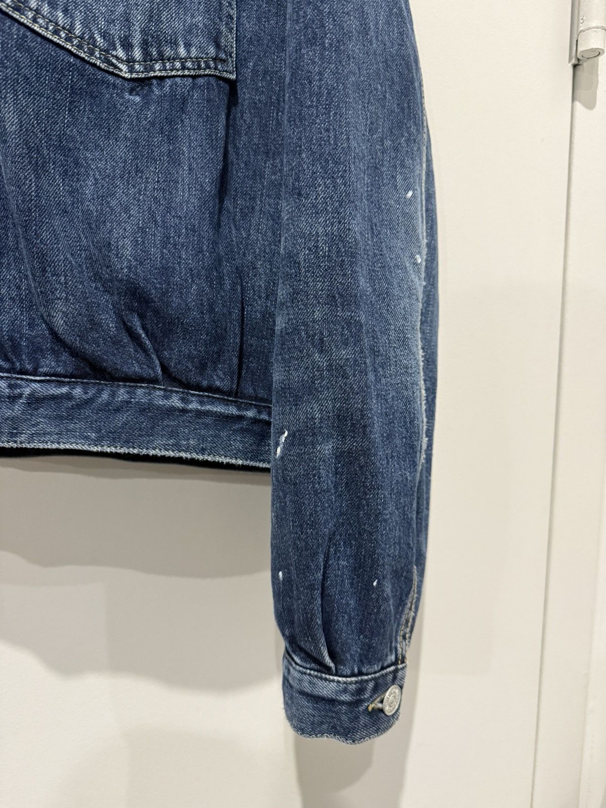Visvim Visvim 2025 101X Damaged-1010 Paint Denim Jacket 4 [NEW] Size US L / EU 52-54 / 3 - 7 Thumbnail