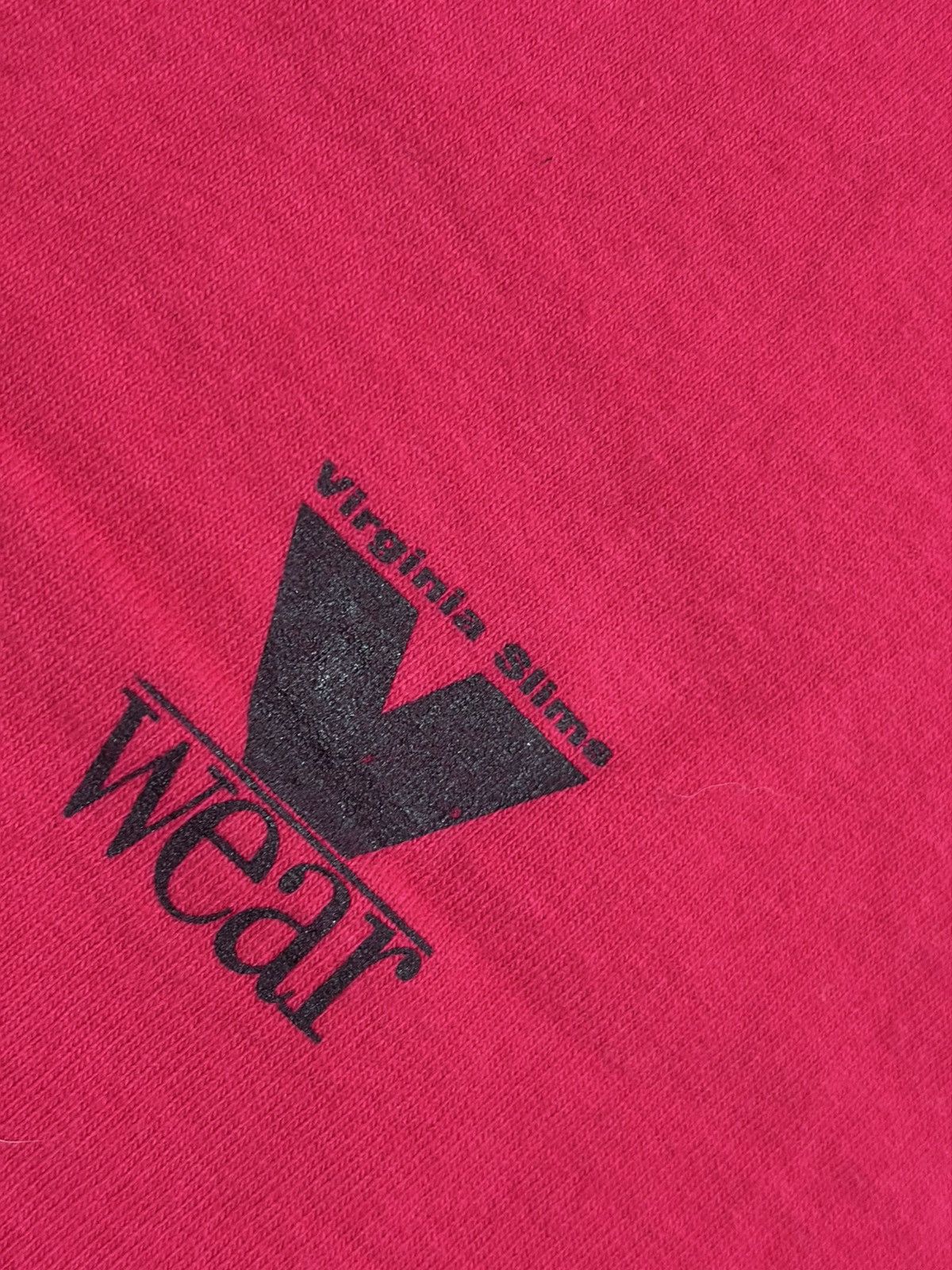 Fruit Of The Loom Vintage Fruit Of The Loom Shirt Virginia Slims Slogan Tee Size US XL / EU 56 / 4 - 4 Thumbnail