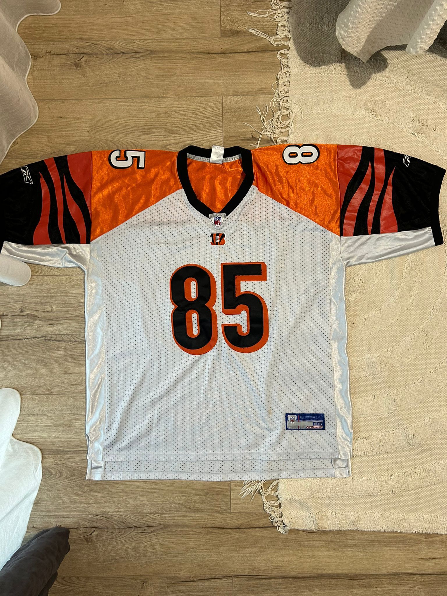 NFL C. Johnson NFL x Reebok Jersey RARE Size US XL / EU 56 / 4 - 1 Thumbnail
