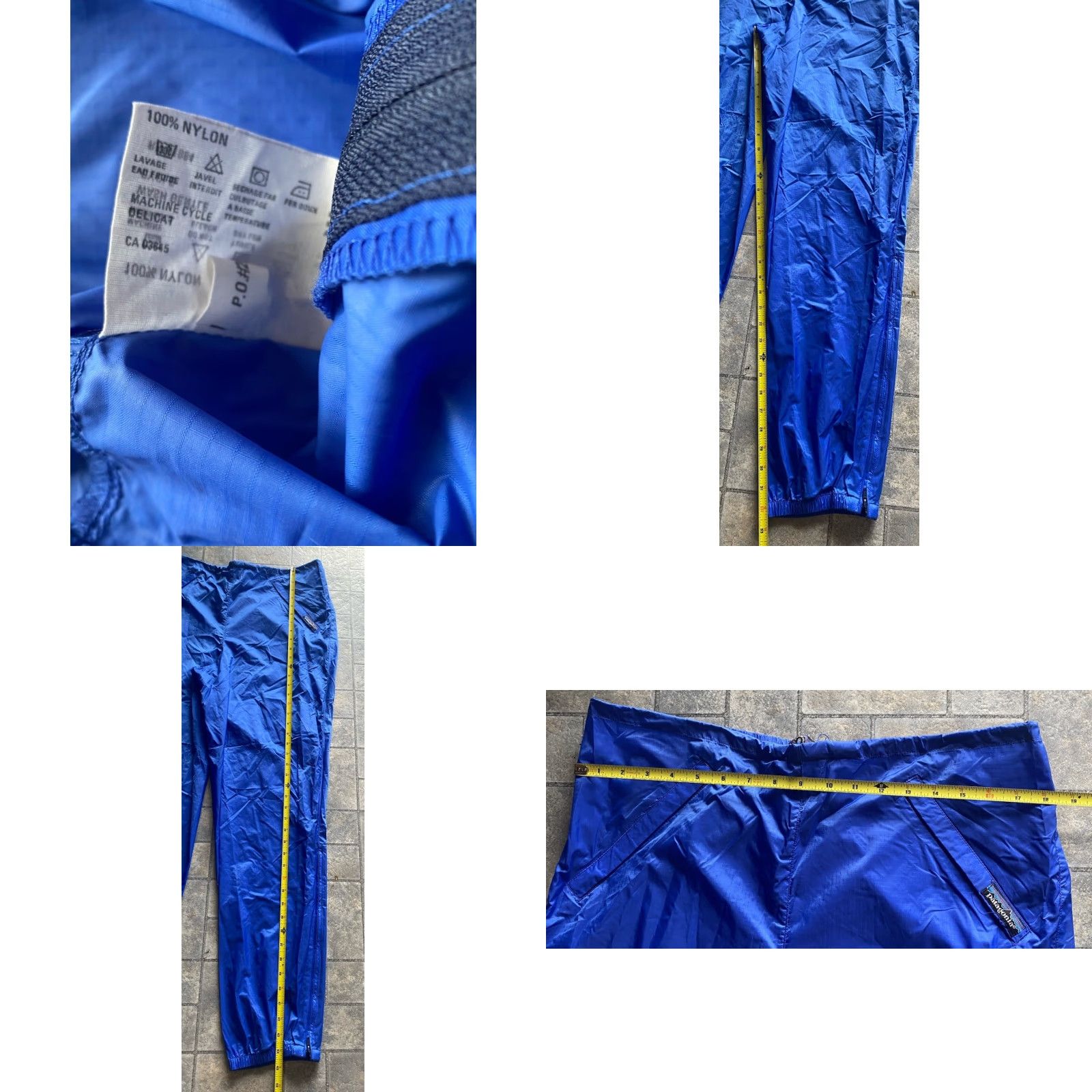Patagonia Patagonia Pants Nylon Blue Men L Regular Pants Mens Size US 33 - 8 Thumbnail
