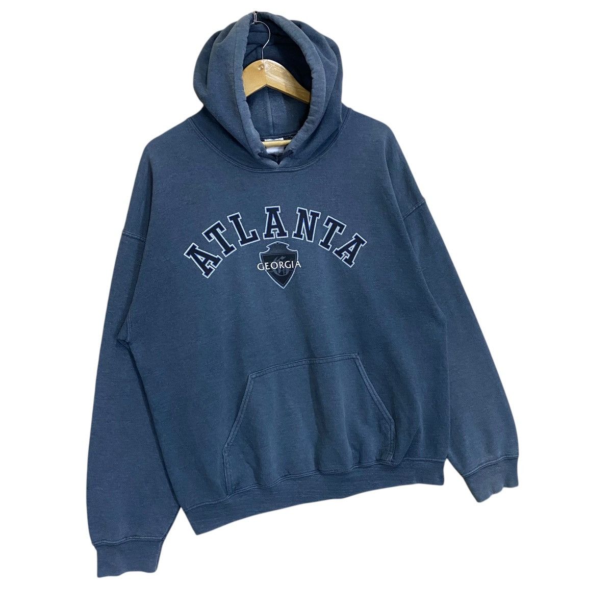 Sports Specialties × Vintage Georgia Atlanta Big Logo Crewneck Hoodie Size US L / EU 52-54 / 3 - 2 Thumbnail