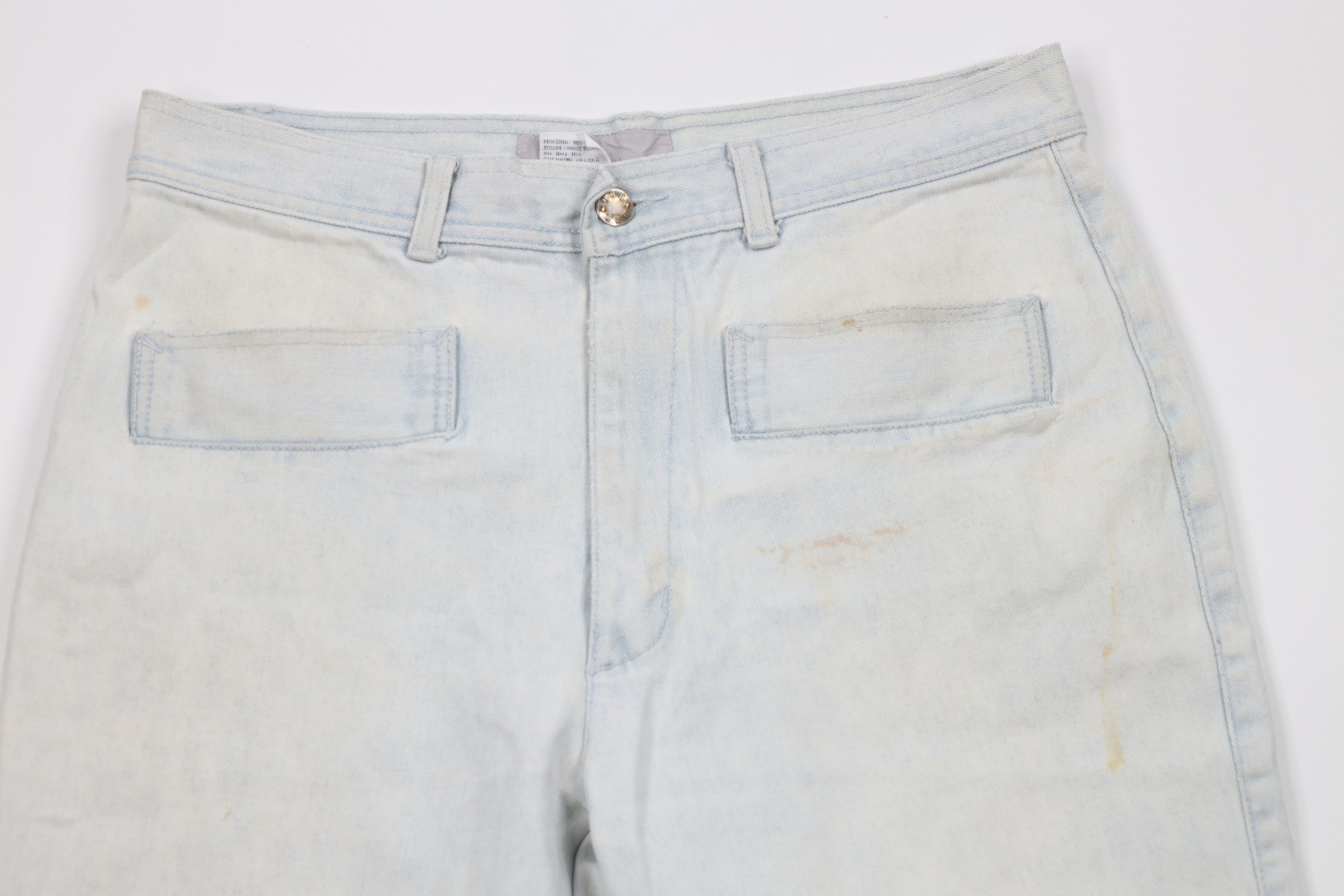 Vintage Vintage 70s Streetwear Flared Bootcut Denim Jeans Blue Size US 32 / EU 48 - 2 Thumbnail