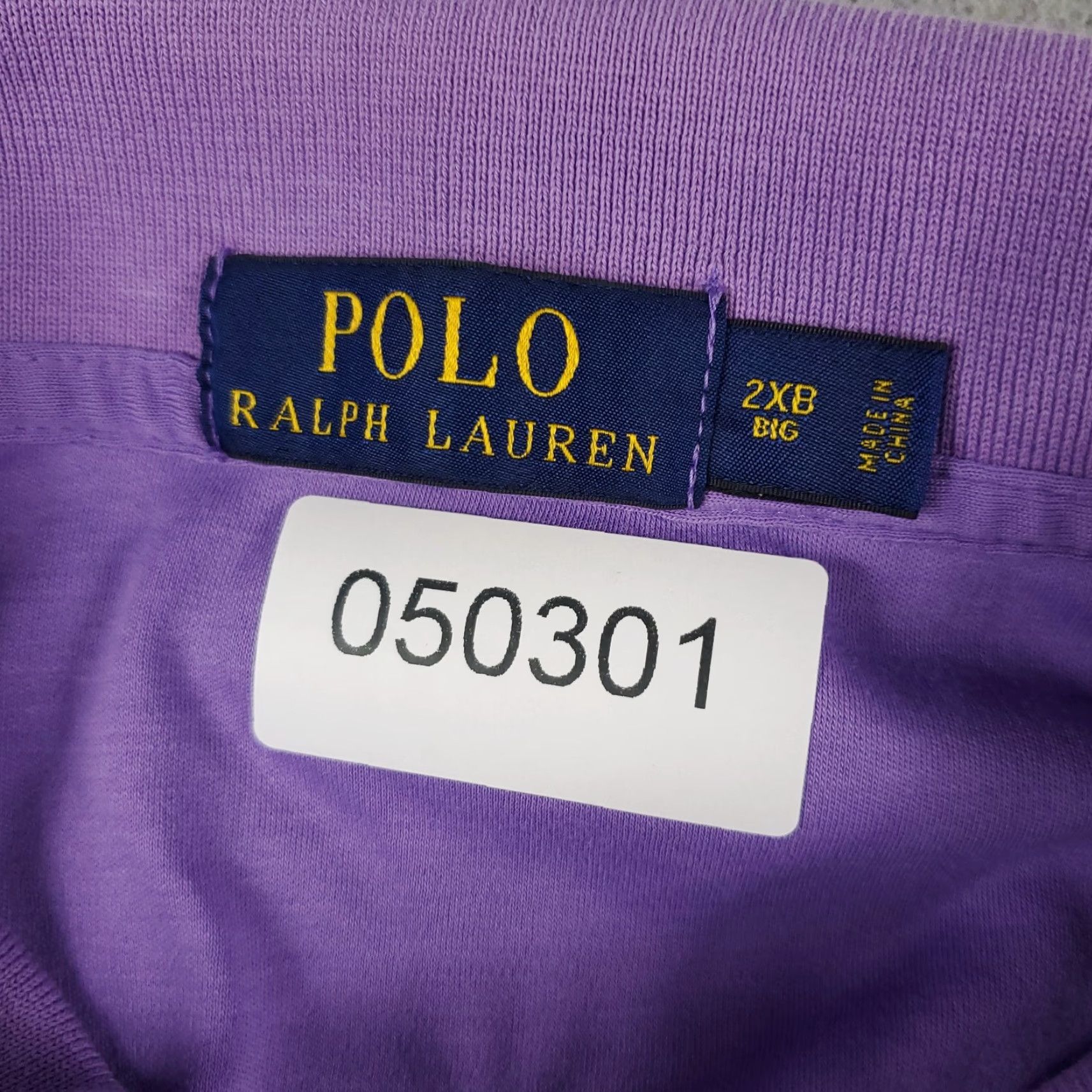 Ralph Lauren Ralph Lauren Polo Shirt Mens 2XB Purple Pony Casual Short Sleeve Polo Men's 2X Big & Tall Purple American Classic Preppy Sports Shirt Size US XXL / EU 58 / 5 - 7 Thumbnail