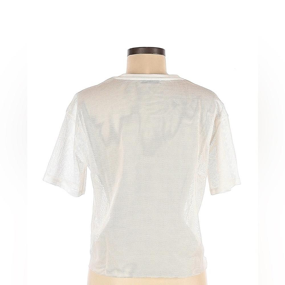 Zara Zara Charming Mesh Crop Top with Embellishments Size S / US 4 / IT 40 - 2 Thumbnail