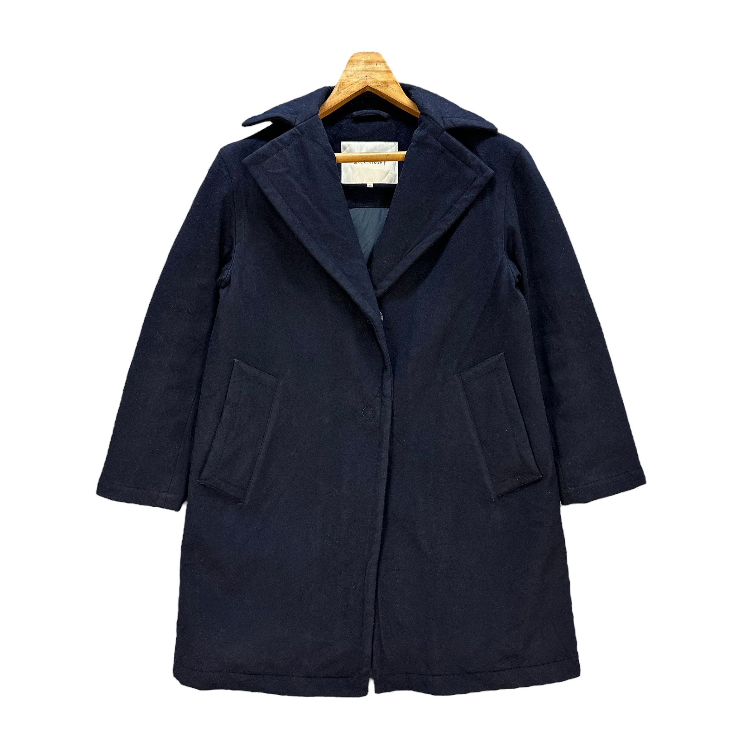Mackintosh MACKINTOSH Made in Italy Wool Down Coat Jacket #A69-1668 Size US M / EU 48-50 / 2 - 1 Thumbnail
