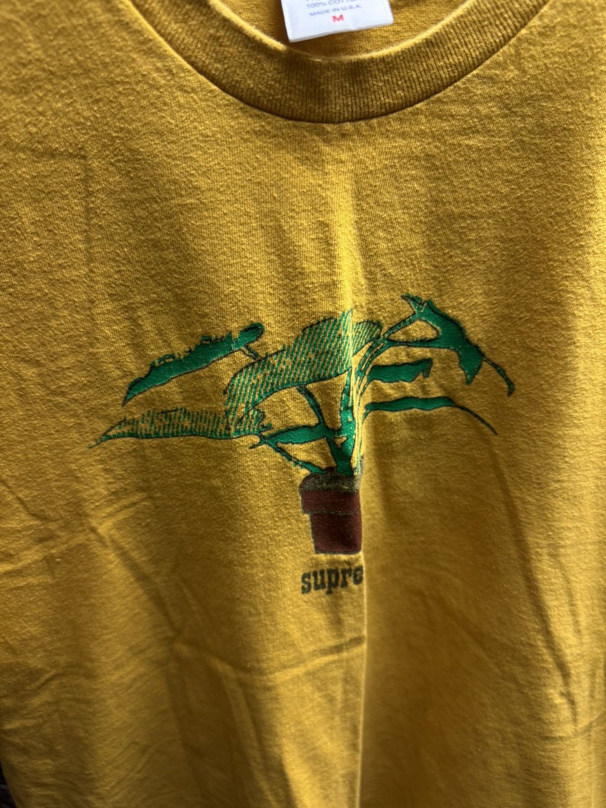 Supreme Supreme Plant Tee Size US M / EU 48-50 / 2 - 1 Thumbnail