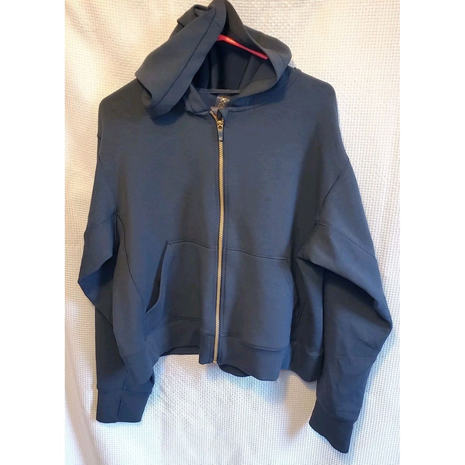 Rhone Rhone Spar Performance Full Zip Hoodie Sweatshirt Women Sz XL Blue Gray Optimus Size XL / US 12-14 / IT 48-50 - 3 Thumbnail