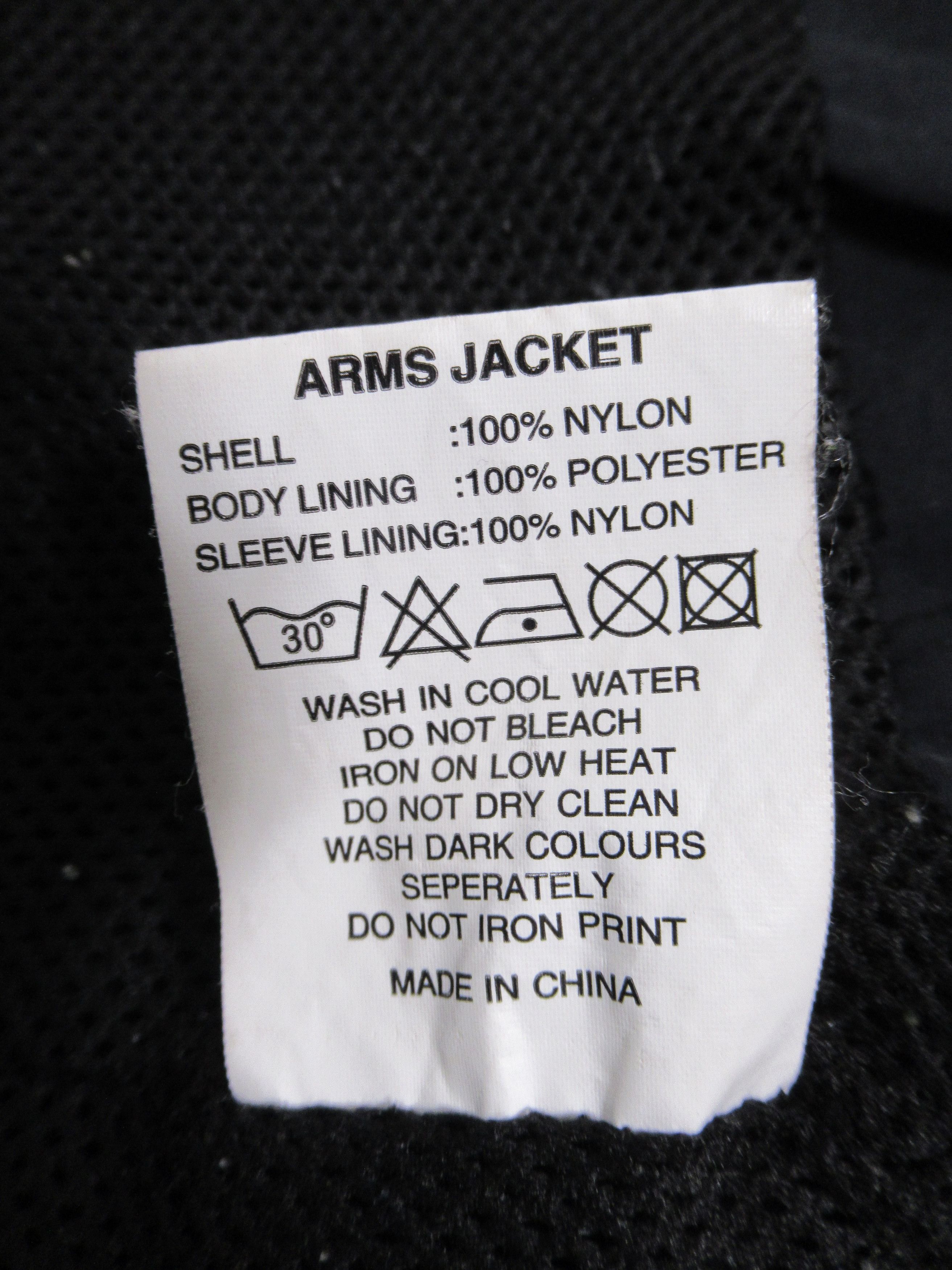 Palace Palace Men's Arms Jacket Black Size M Skateboards Size US M / EU 48-50 / 2 - 12 Thumbnail