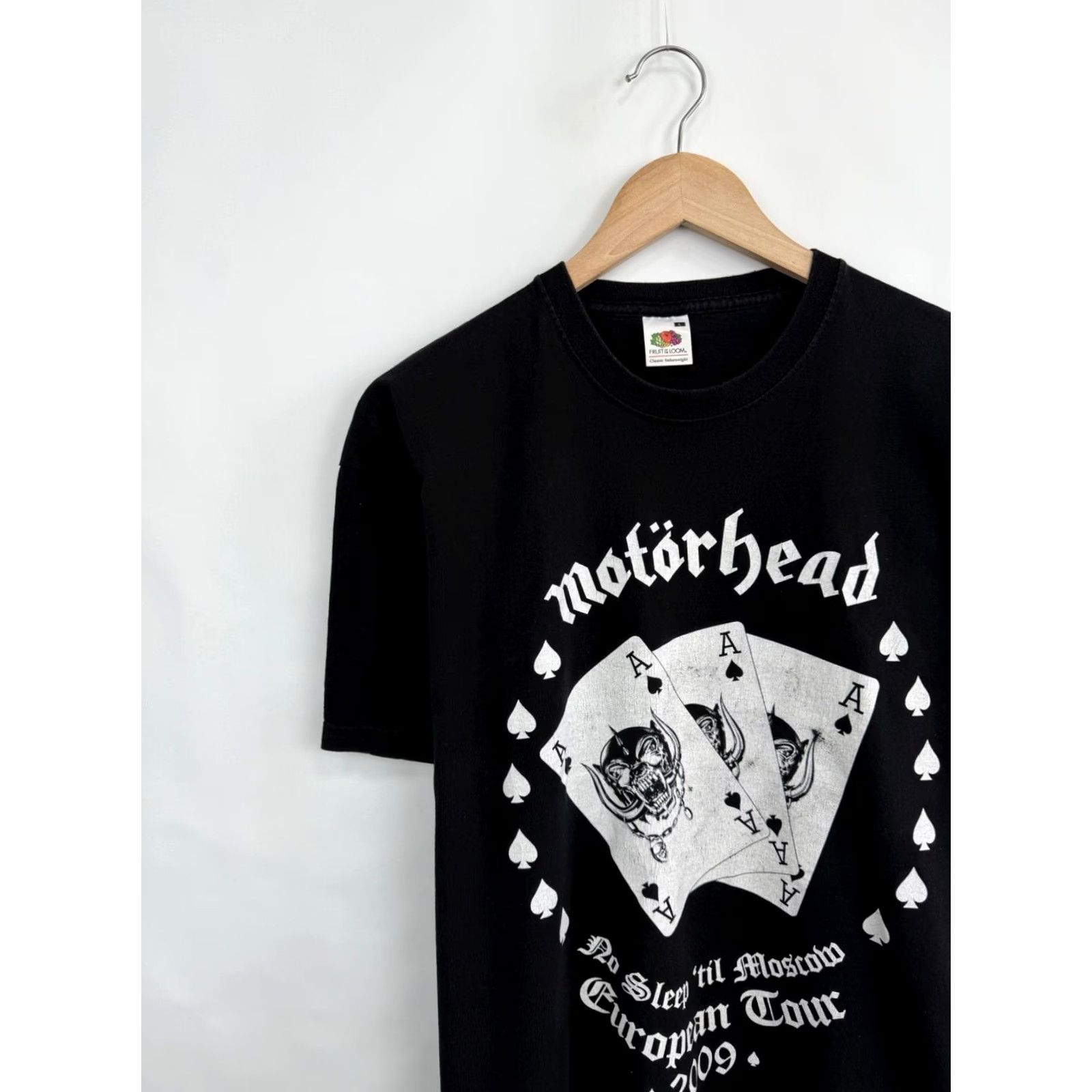Fruit Of The Loom VINTAGE Motorhead Rock Band T-Shirt Men L Black Retro Rare 2009 XS? No: Size M/L. Size US L / EU 52-54 / 3 - 3 Thumbnail