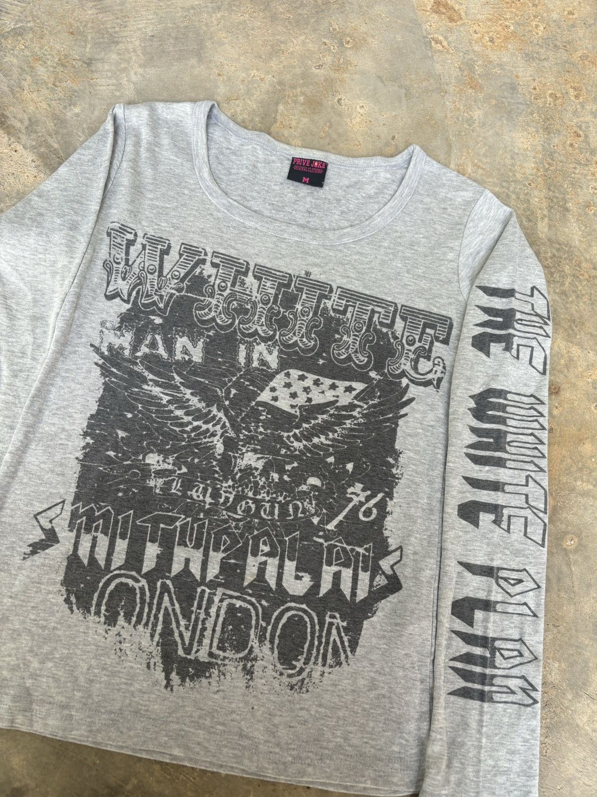 Hysteric Glamour × If Six Was Nine × Japanese Brand Y2k Prive Joke The White Plan Ifsixwasnine Punk Style Size M / US 6-8 / IT 42-44 - 2 Thumbnail