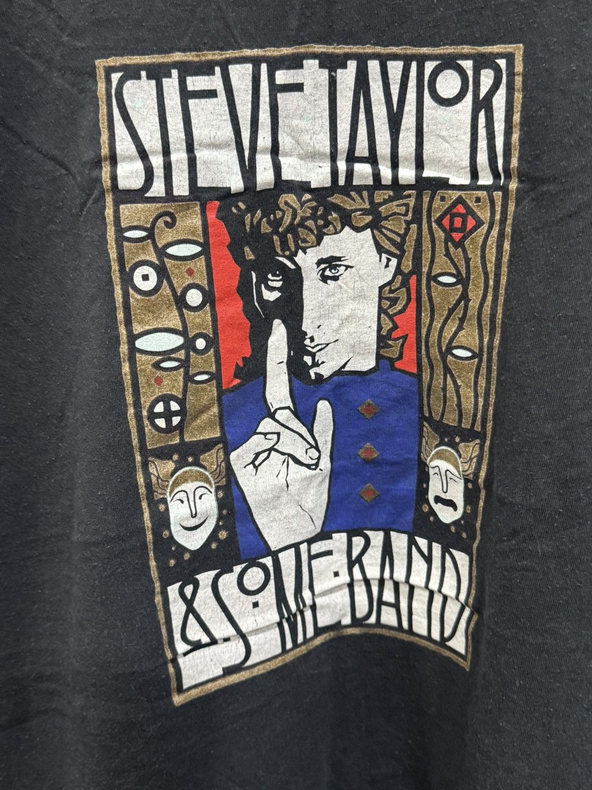 Band Tees STEVE TAYLOR & SOME BAND - american singer n songwriter Size US S / EU 44-46 / 1 - 2 Thumbnail