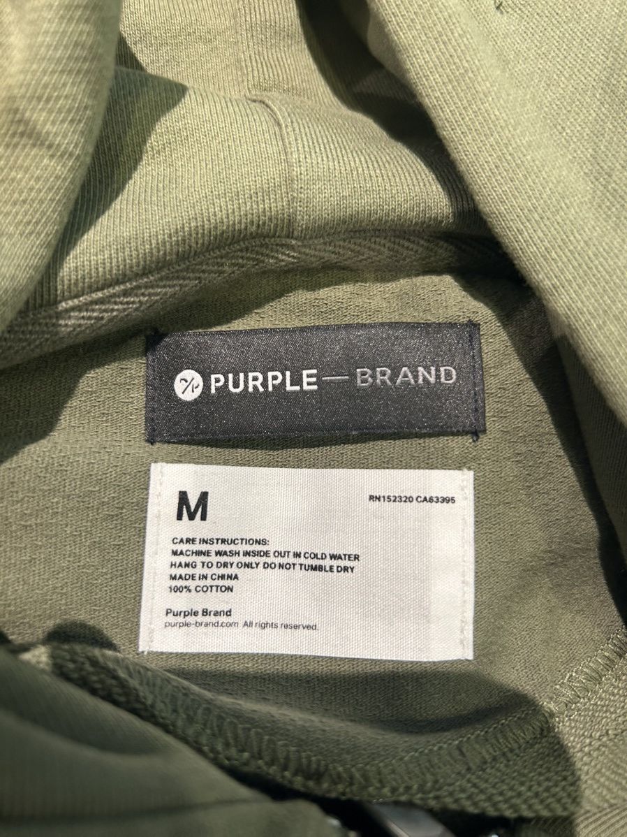 Purple Brand Purple Brand Stencil Logo Zip-Up Hoodie Size US M / EU 48-50 / 2 - 4 Thumbnail