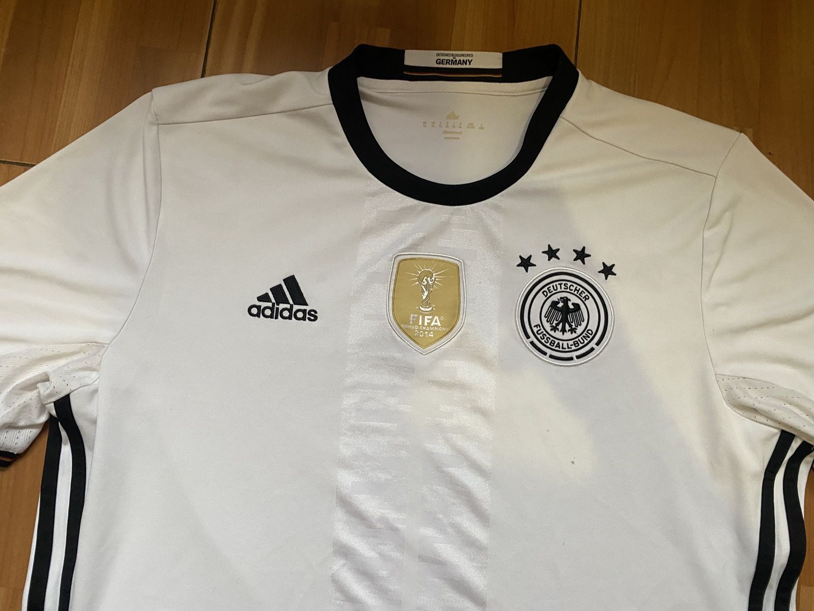 Adidas × Vintage Adidas Germany 2016 Home Size US XL / EU 56 / 4 - 3 Thumbnail
