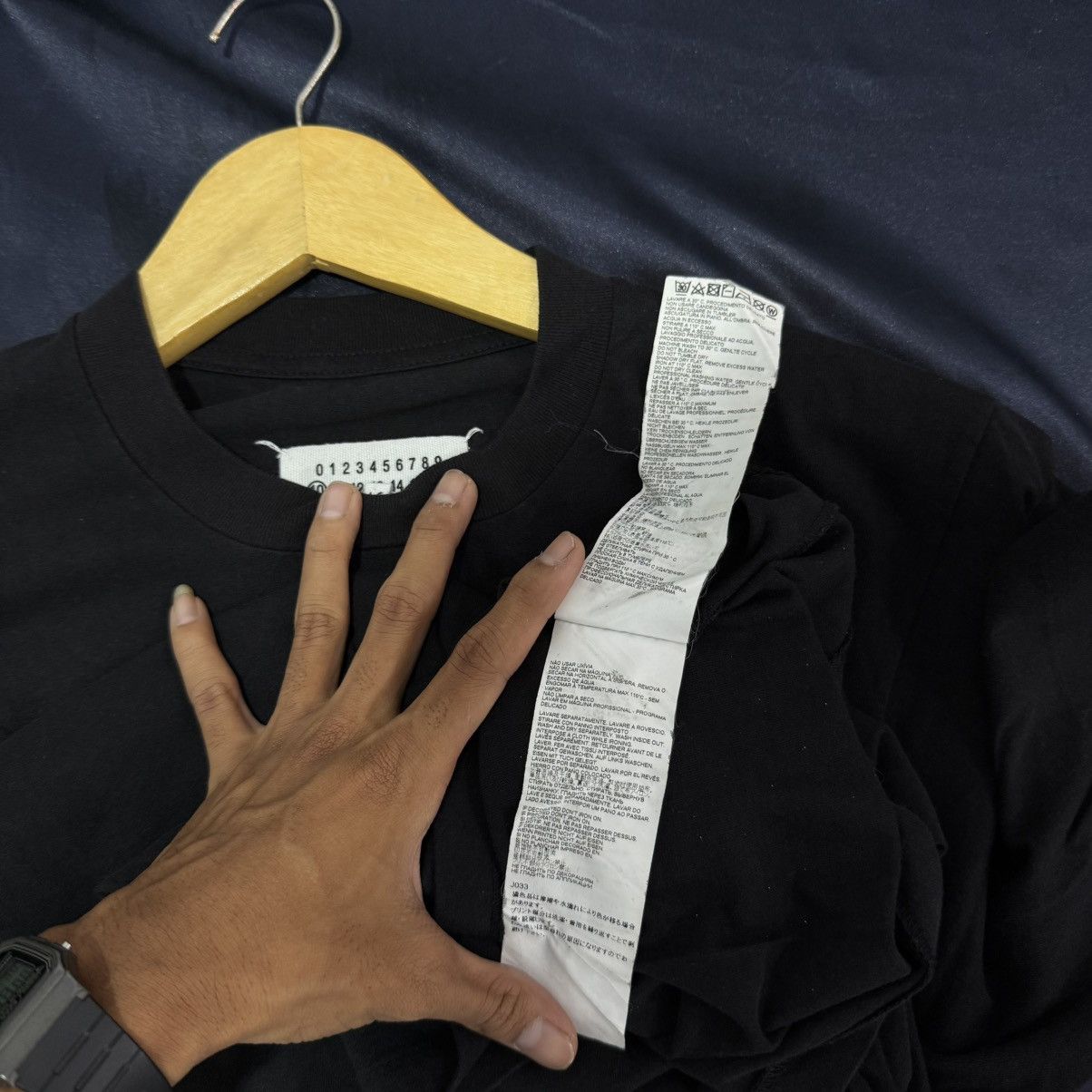 Maison Margiela Maison Margiela tee shirt blank black Size US S / EU 44-46 / 1 - 7 Thumbnail