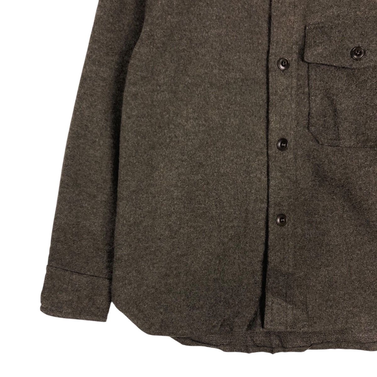 Uniqlo 📌Vintage Wool Shirt Jacket Button Uniqlo Size US S / EU 44-46 / 1 - 5 Thumbnail