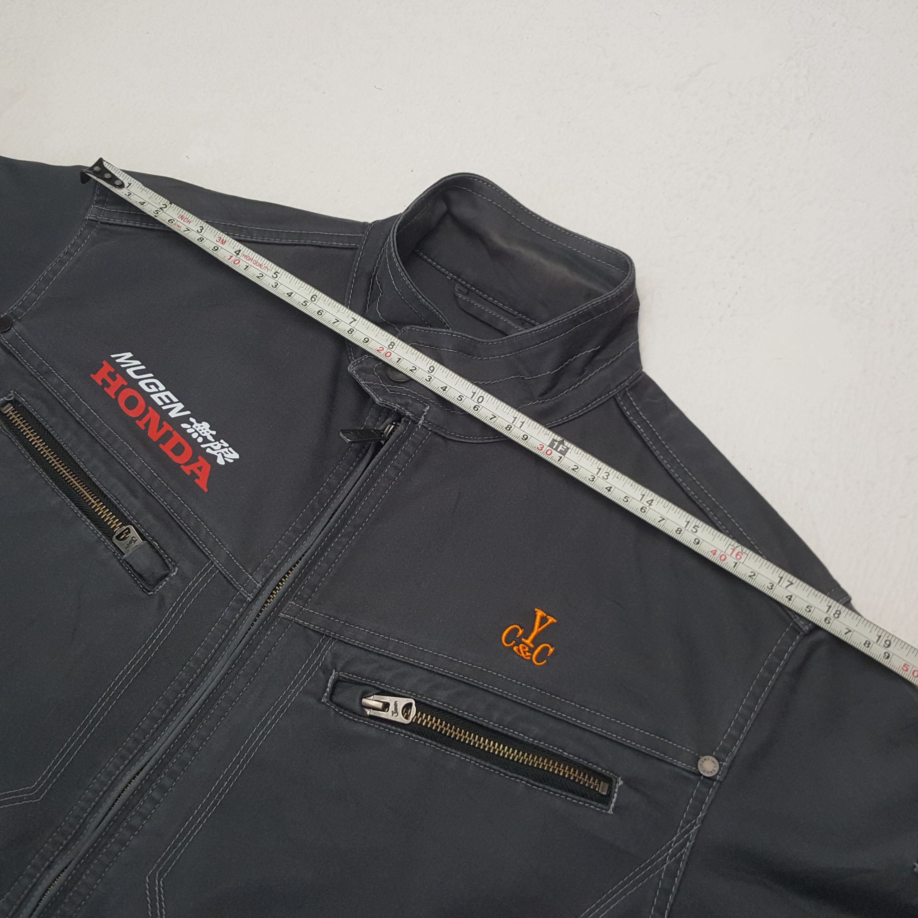 Honda × Japanese Brand × Vintage Vintage Mugen Honda Racing Art Worker Jacket Size US S / EU 44-46 / 1 - 6 Thumbnail