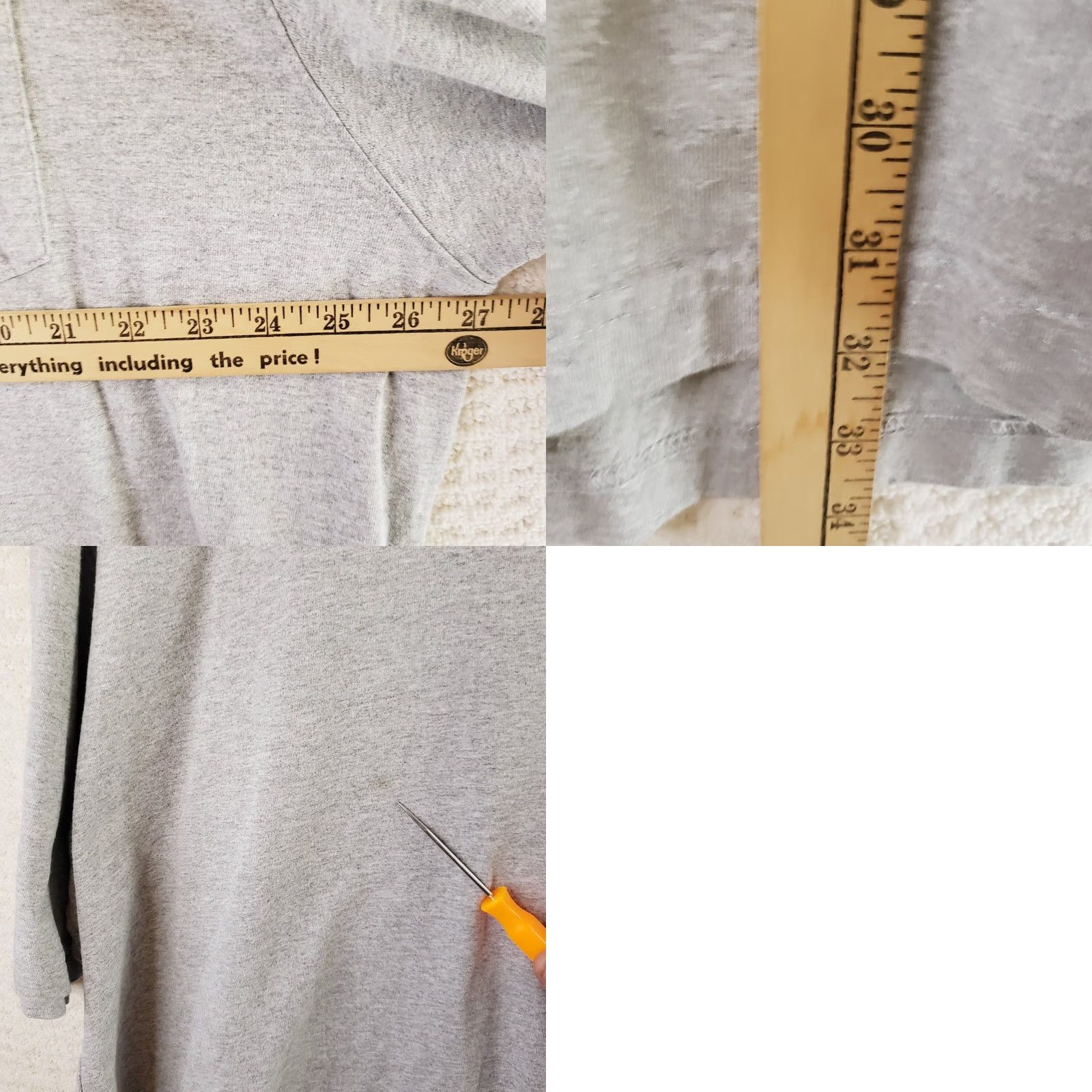 Carhartt Carhartt Workwear Pocket Cotton Shirt - Heather Grey XXL Regular Fit Size US XXL / EU 58 / 5 - 9 Thumbnail