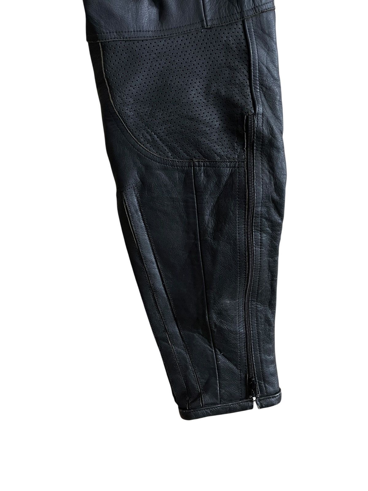 Alpinestars Vintage Racing Alpinestars Leather Motorcycle Pants 1990s Size US 28 / EU 44 - 7 Thumbnail
