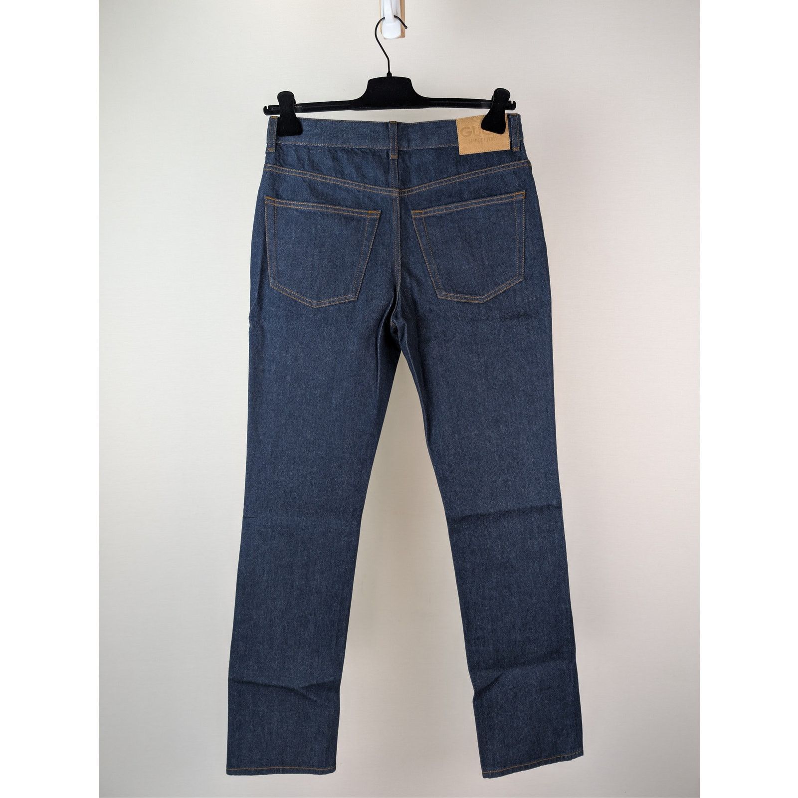 Gucci o1rshd1 Horsebit Straight-Leg Denim Pants in Indigo Blue Size US 32 / EU 48 - 10 Thumbnail