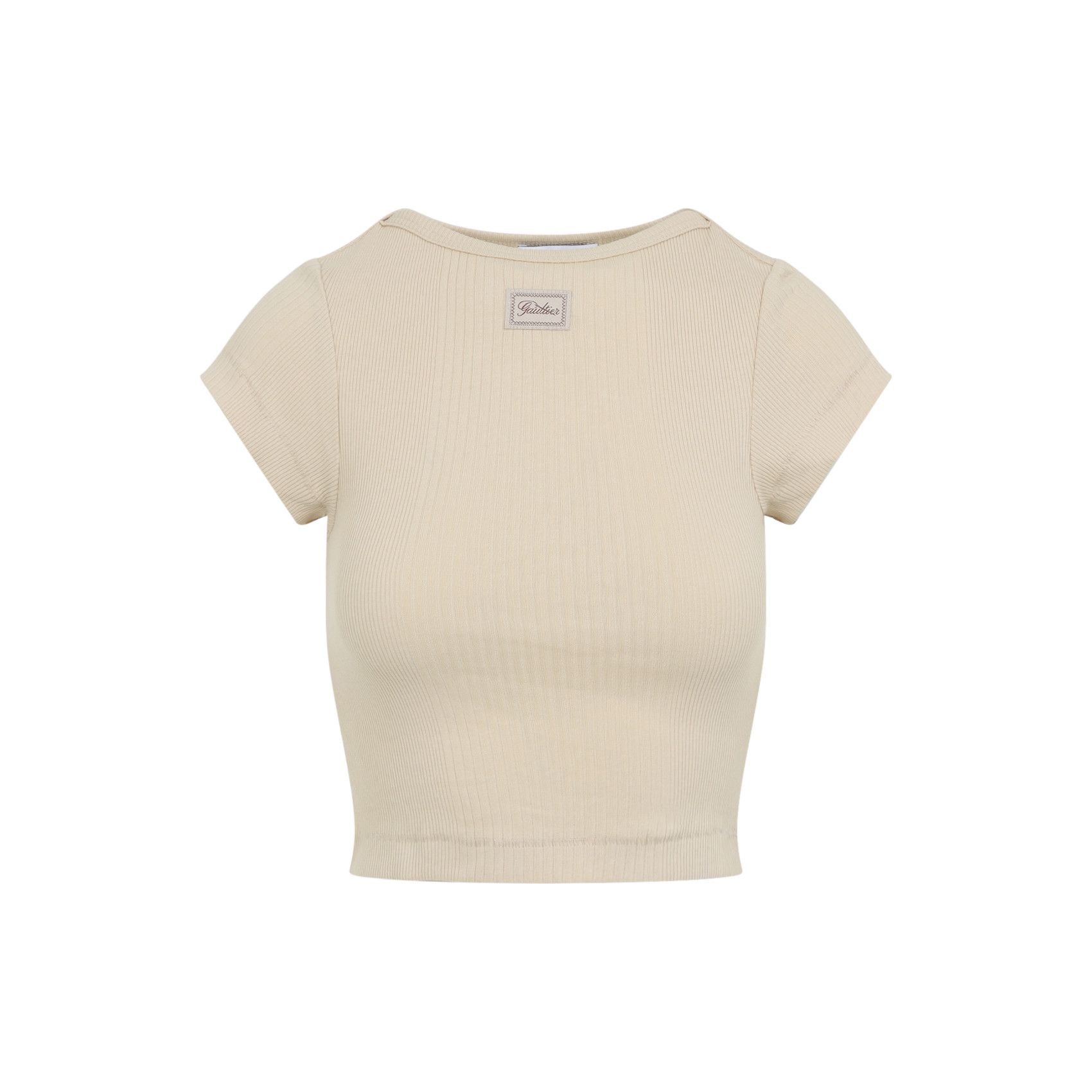 Jean Paul Gaultier Jean Paul Gaultier Cropped T-shirt Size XS / US 0-2 / IT 36-38 - 1 Thumbnail