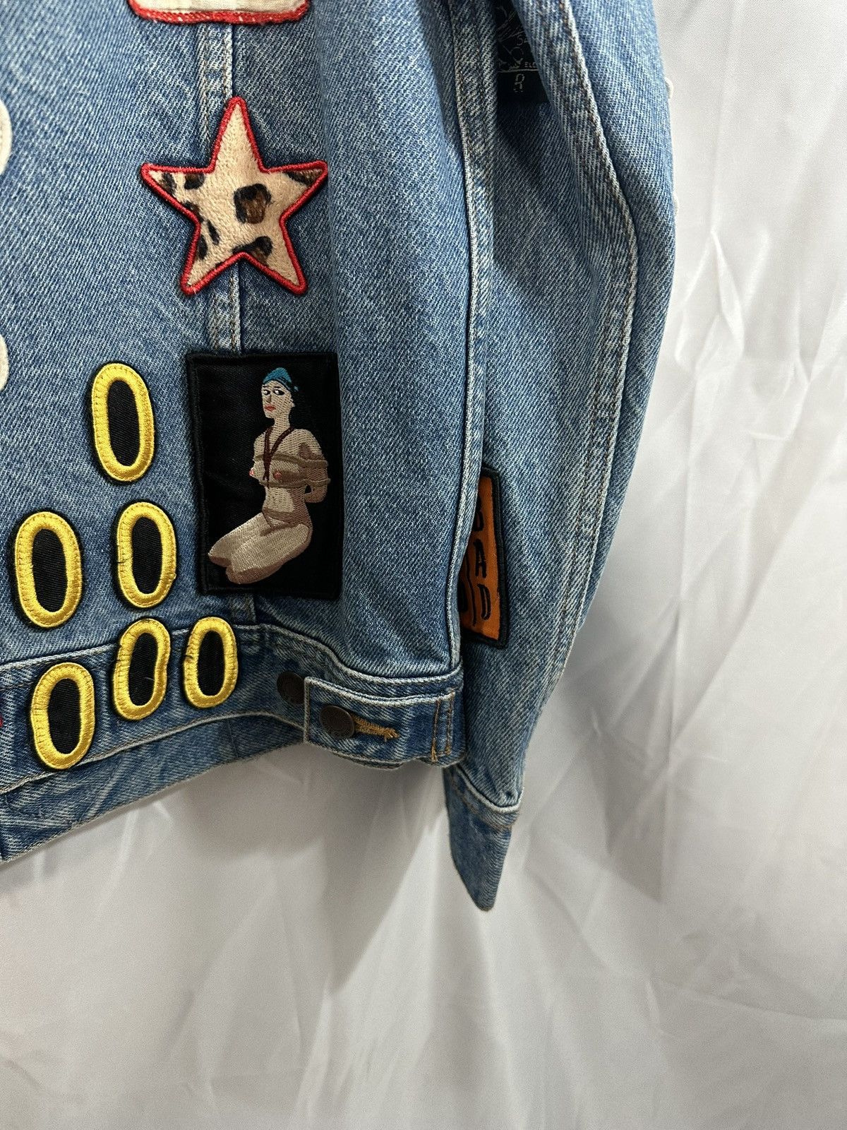 Supreme Supreme Patchwork Denim Jacket Size US M / EU 48-50 / 2 - 9 Thumbnail