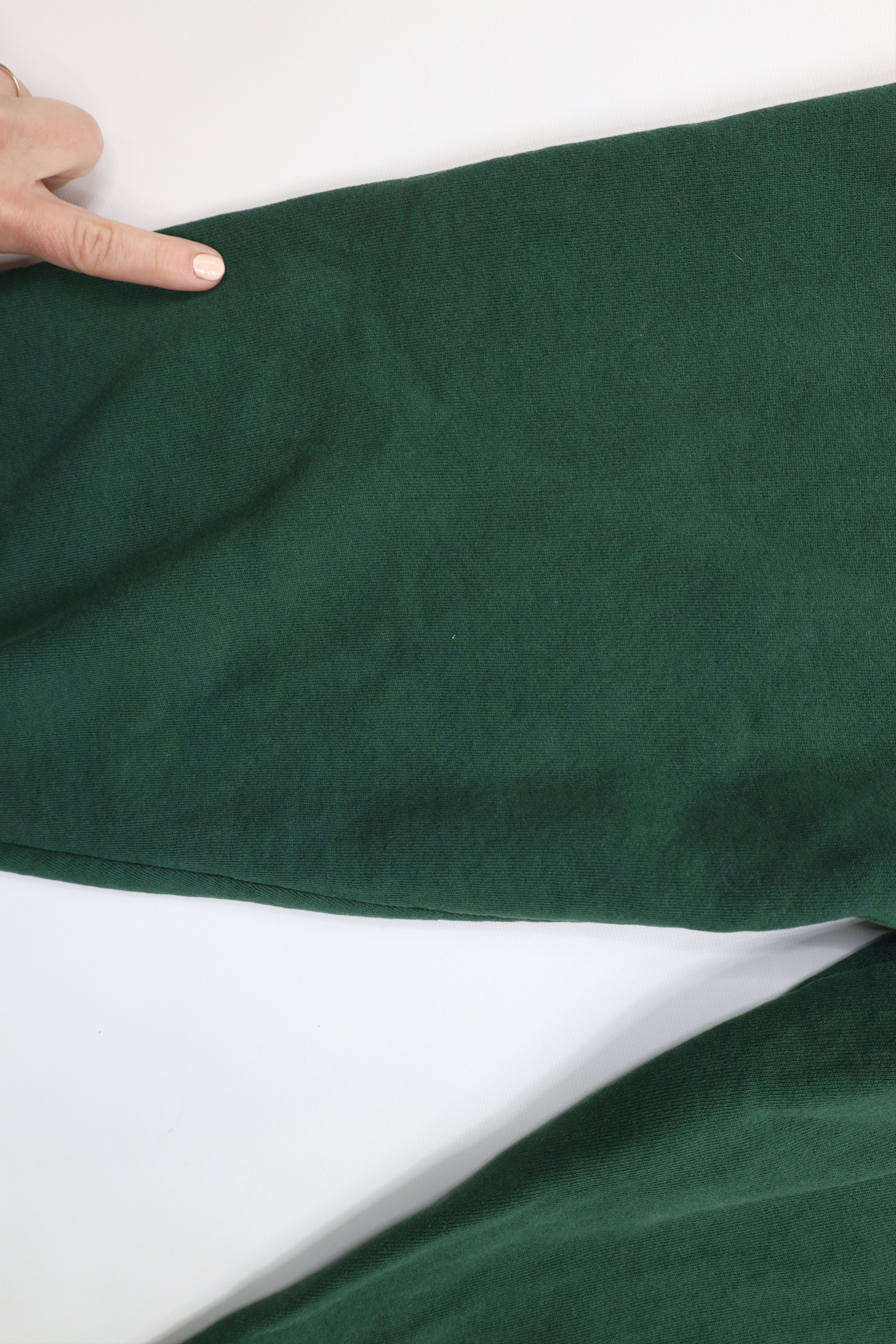 Vintage Vintage 90s Streetwear Heavyweight Sweatpants Green USA Size US 36 / EU 52 - 6 Thumbnail