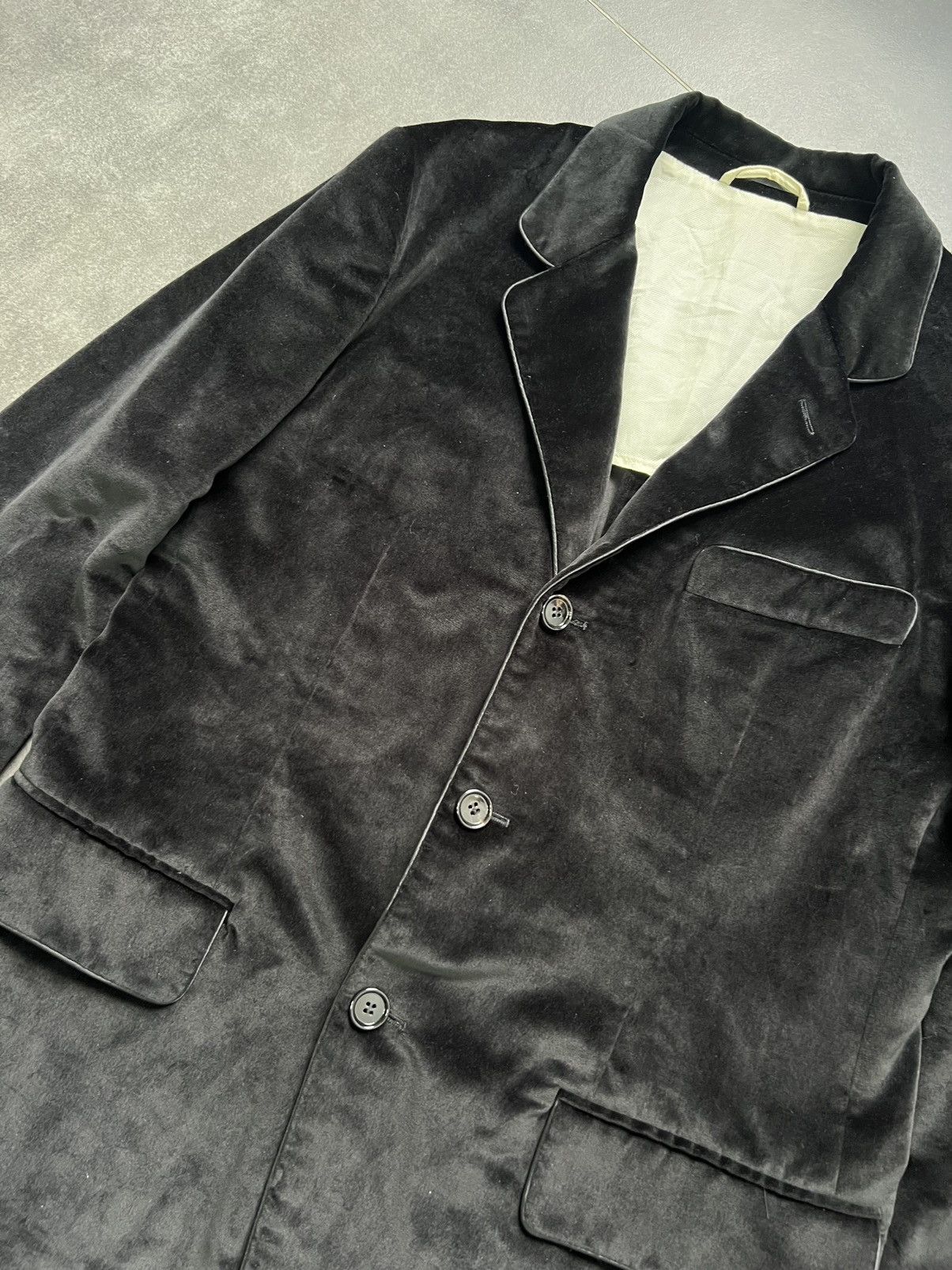 Alexander McQueen Alexander McQueen 2012 velvet tailored fit blazer jacket Size 50R - 4 Thumbnail