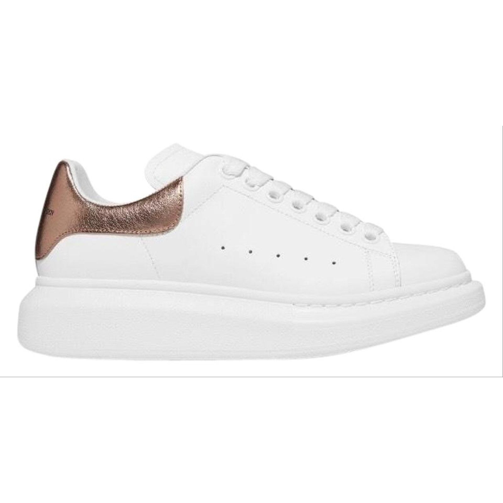 Alexander McQueen oversized leather sneakers Size US 6 / IT 36 - 1 Thumbnail