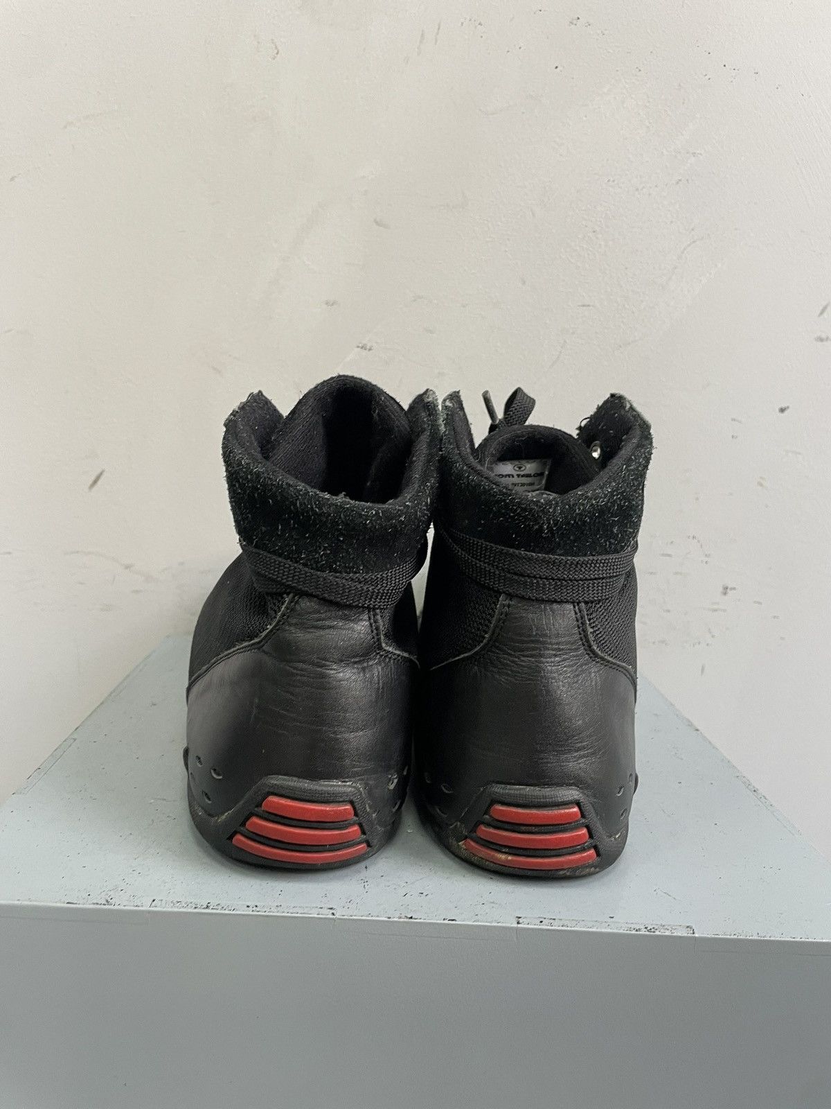 Maison Margiela Tom Tailor black shoes moto boxing boots y2k style fashion Size US 12 / EU 45 - 8 Thumbnail