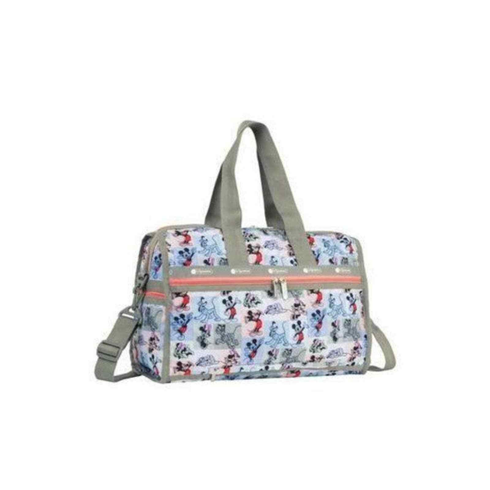 image of Lesportsac X Disney Mickey Friends Deluxe Medium Weekender, Women's