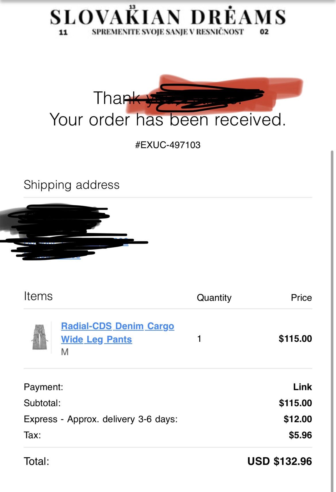 Other Slovakian Dreams Gray Cargos M Size US 32 / EU 48 - 2 Thumbnail