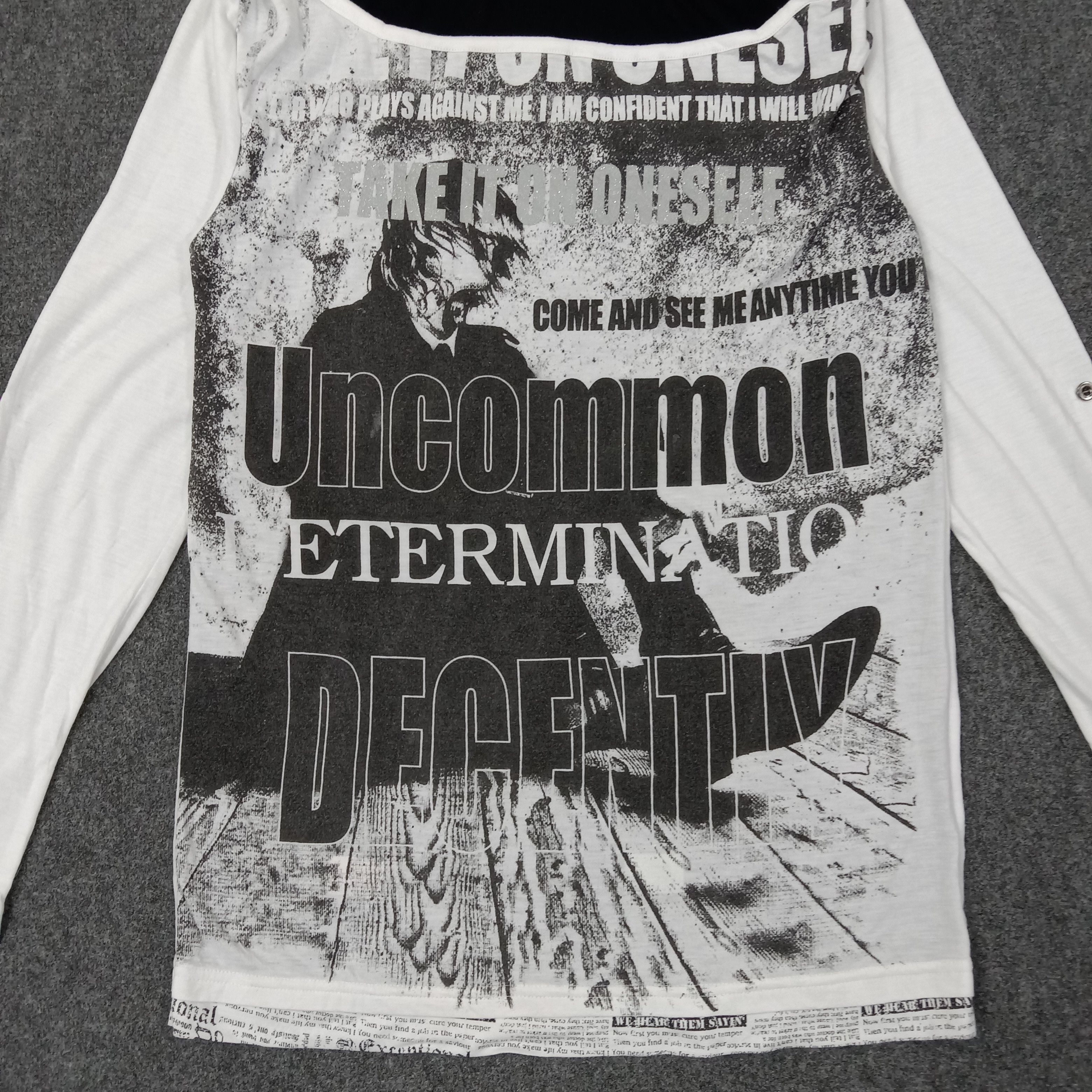 If Six Was Nine Dope.H Uncommon Japanese Grunge Style Tshirt C223N51 Size XS / US 0-2 / IT 36-38 - 3 Thumbnail