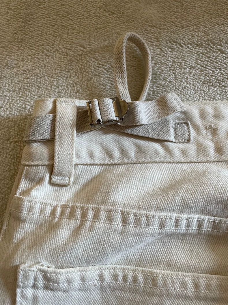 Helmut Lang HELMUT LANG size30 White knee-high jeans Size US 30 / EU 46 - 5 Thumbnail