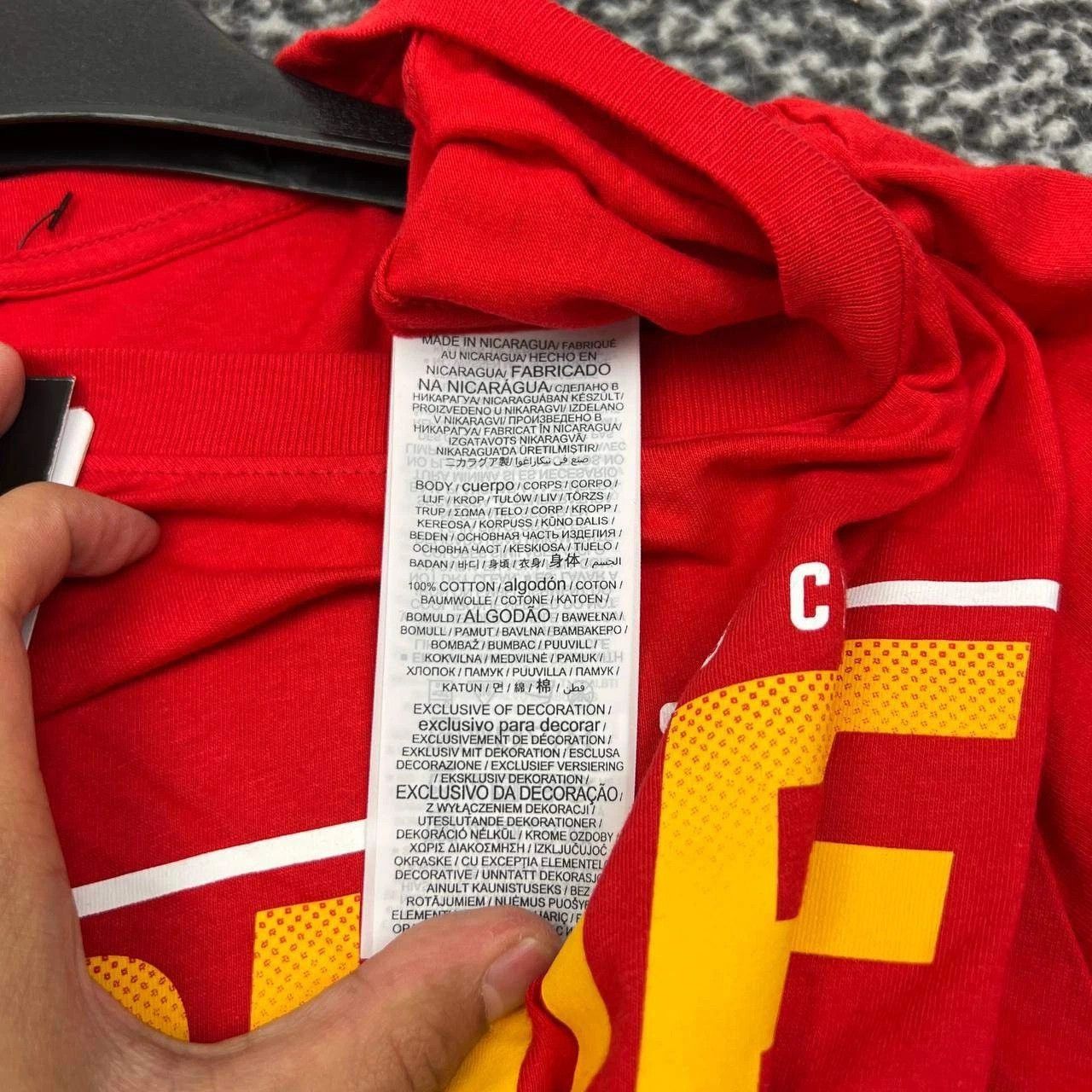 Nike Nike Shirt Men Red Kansas City Chiefs Crew Neck Cotton New L Size US L / EU 52-54 / 3 - 5 Thumbnail